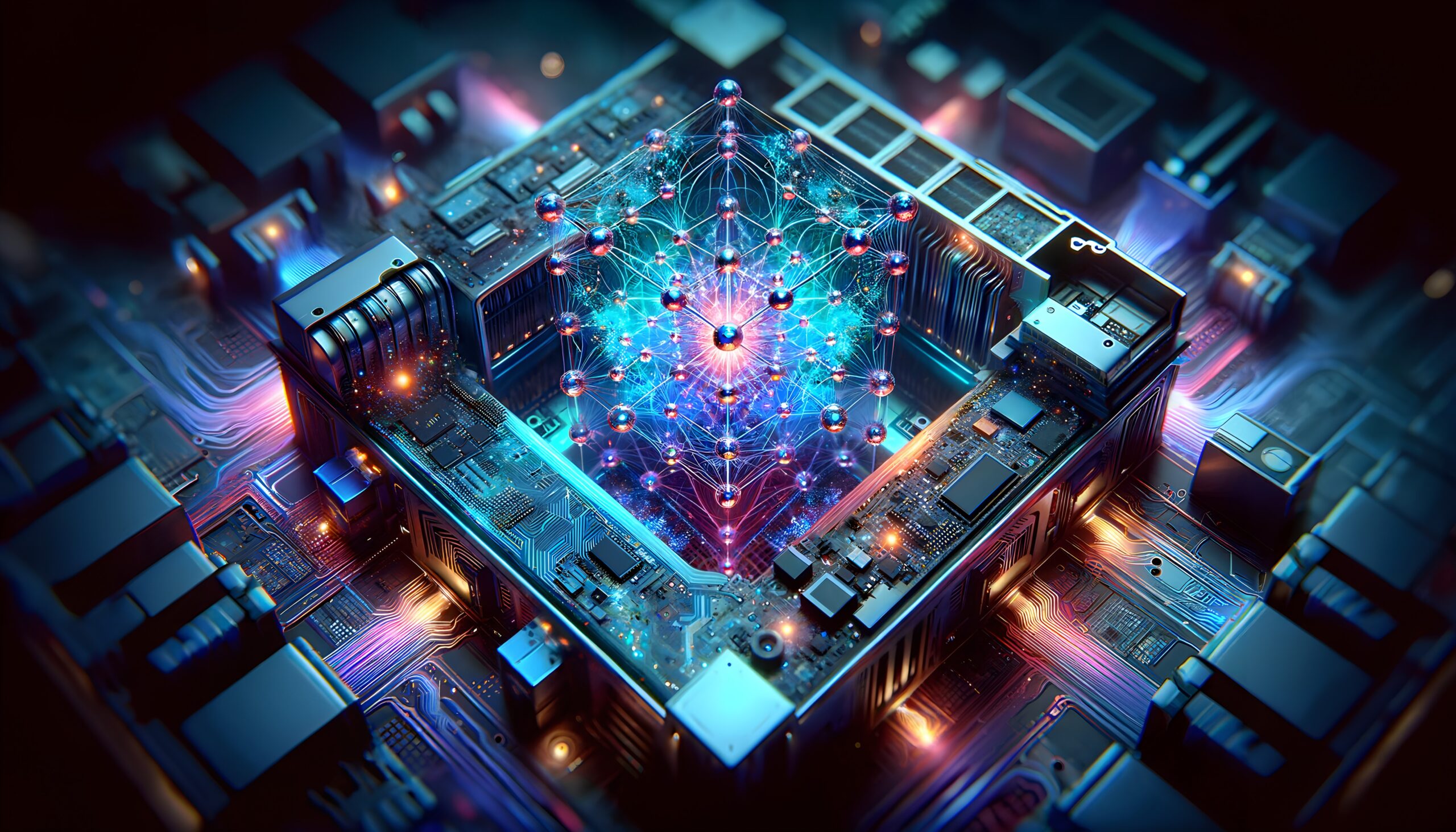 Futuristic Network and Circuitry