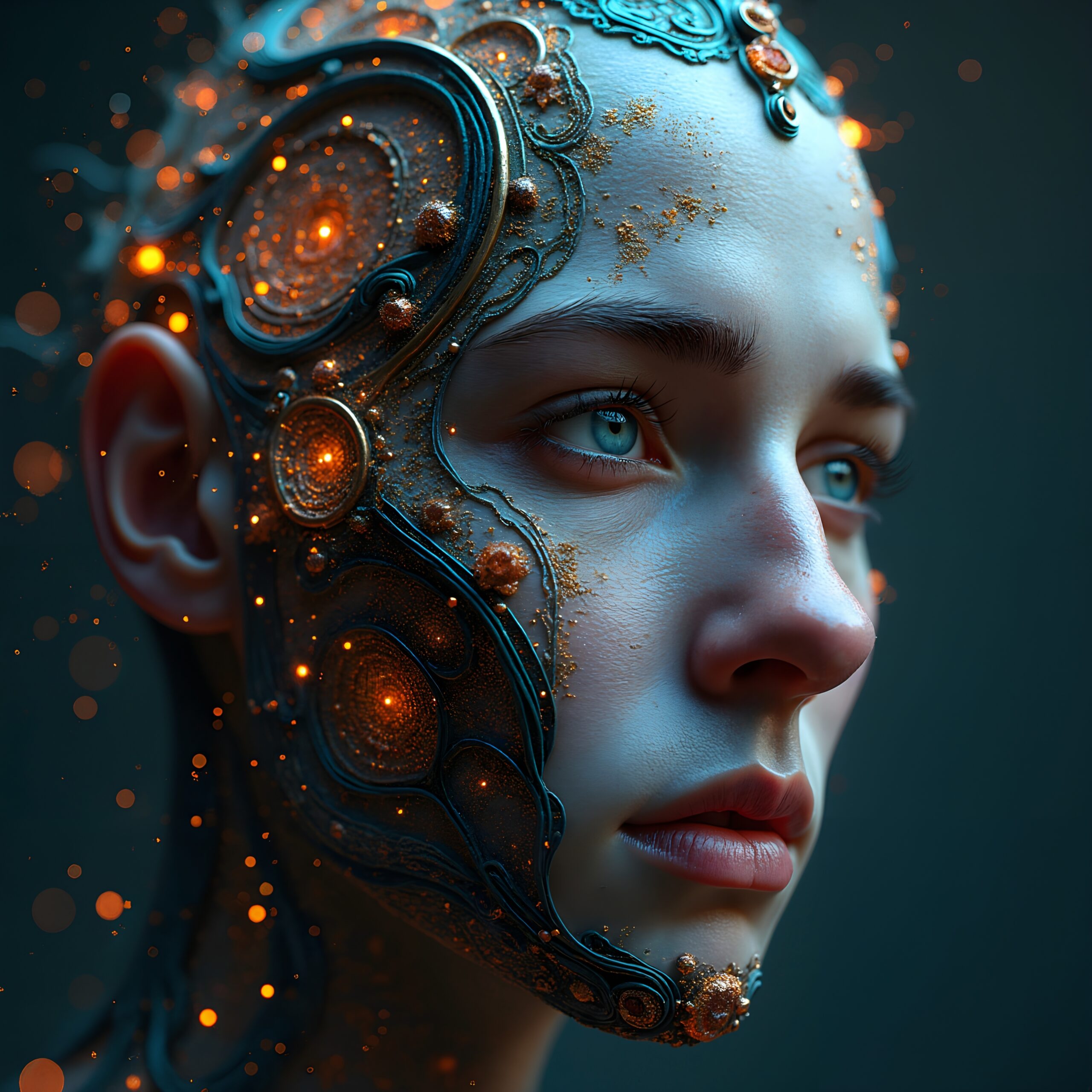 Futuristic Human-Machine Interface Design