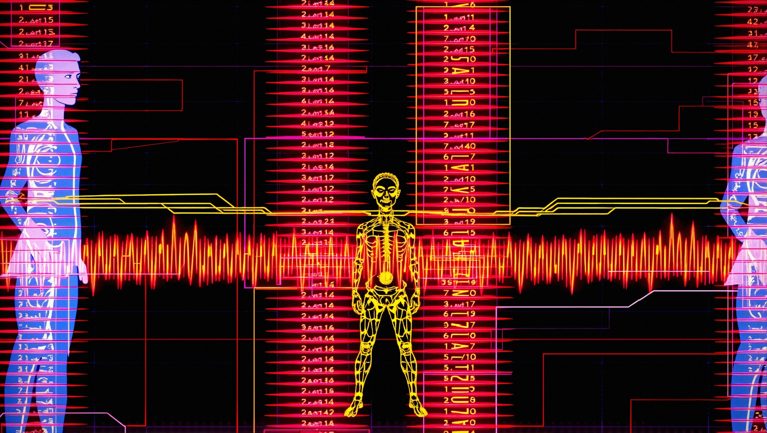 Futuristic Digital Human Interface