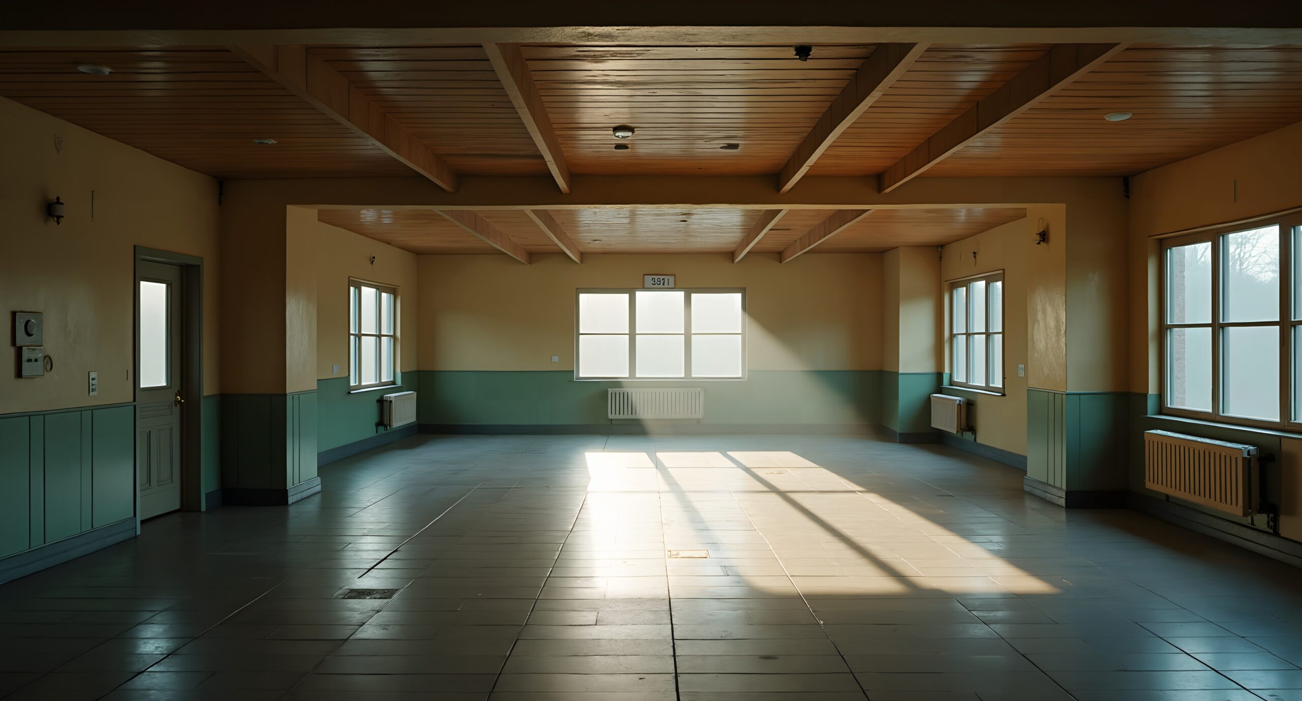 Sunlit Room with Large Windows