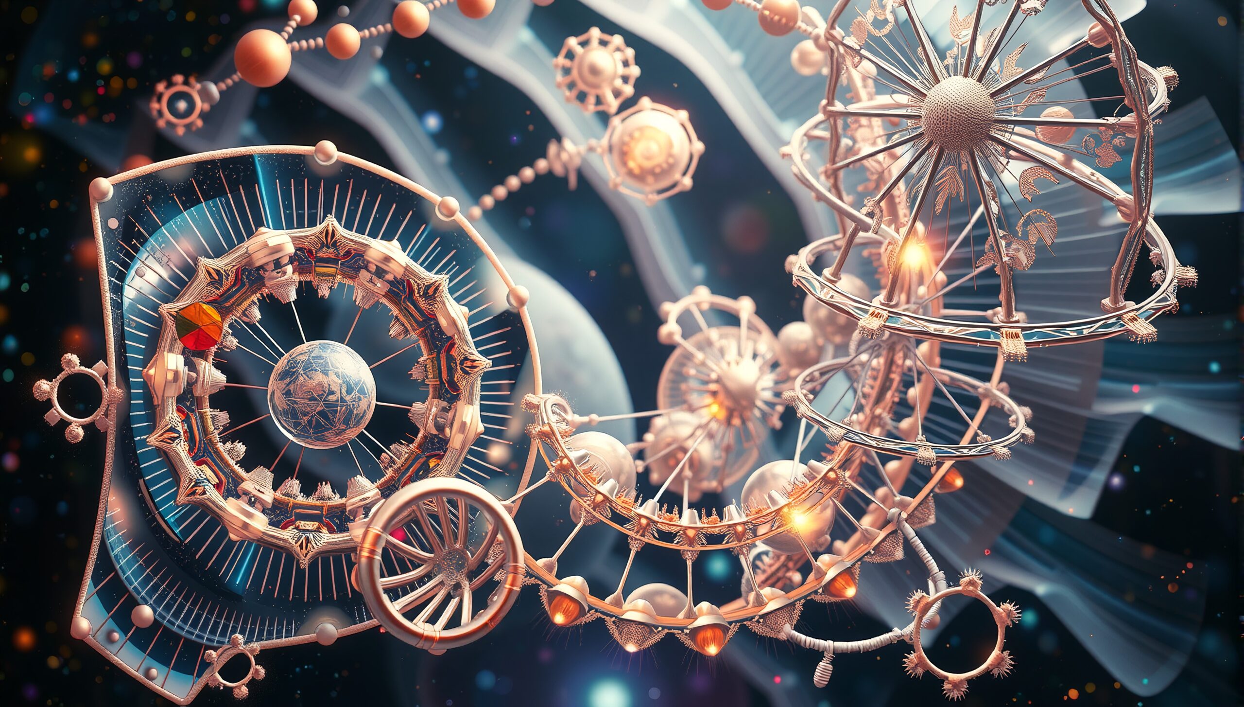 Complex Cosmic Mechanism in Motion