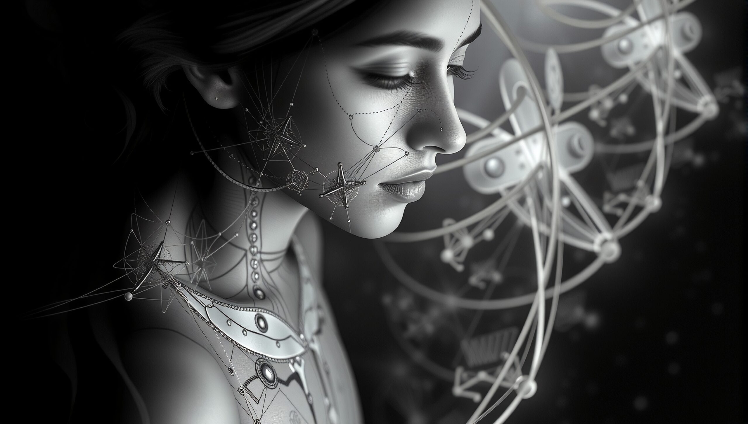 Celestial Dreams Portrait Art