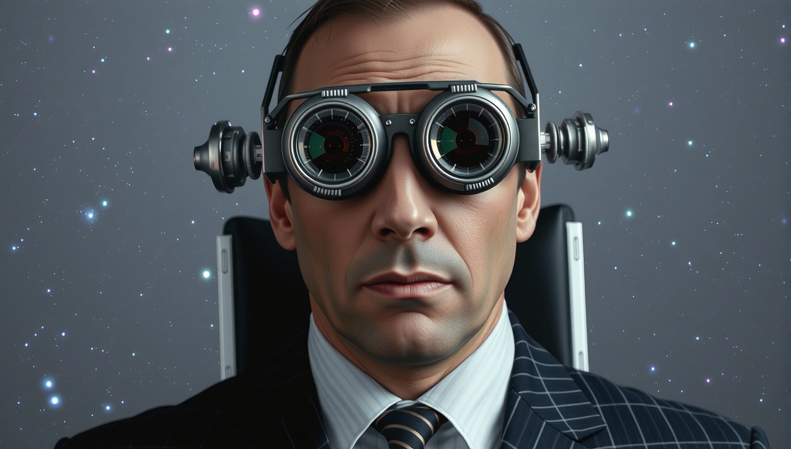 Future Vision in Starry Night