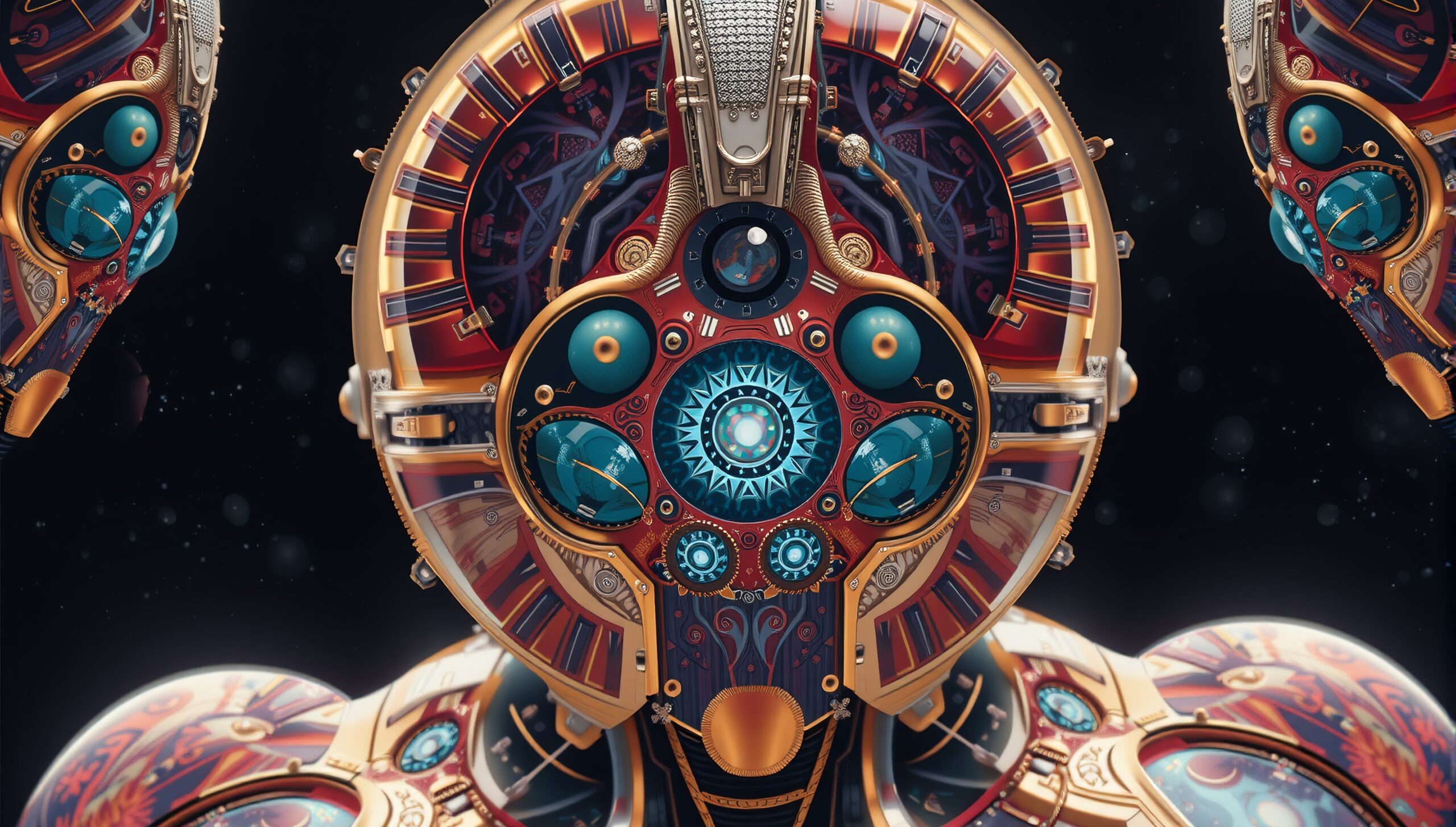 Mechanized Dreamscape A Robotic Marvel