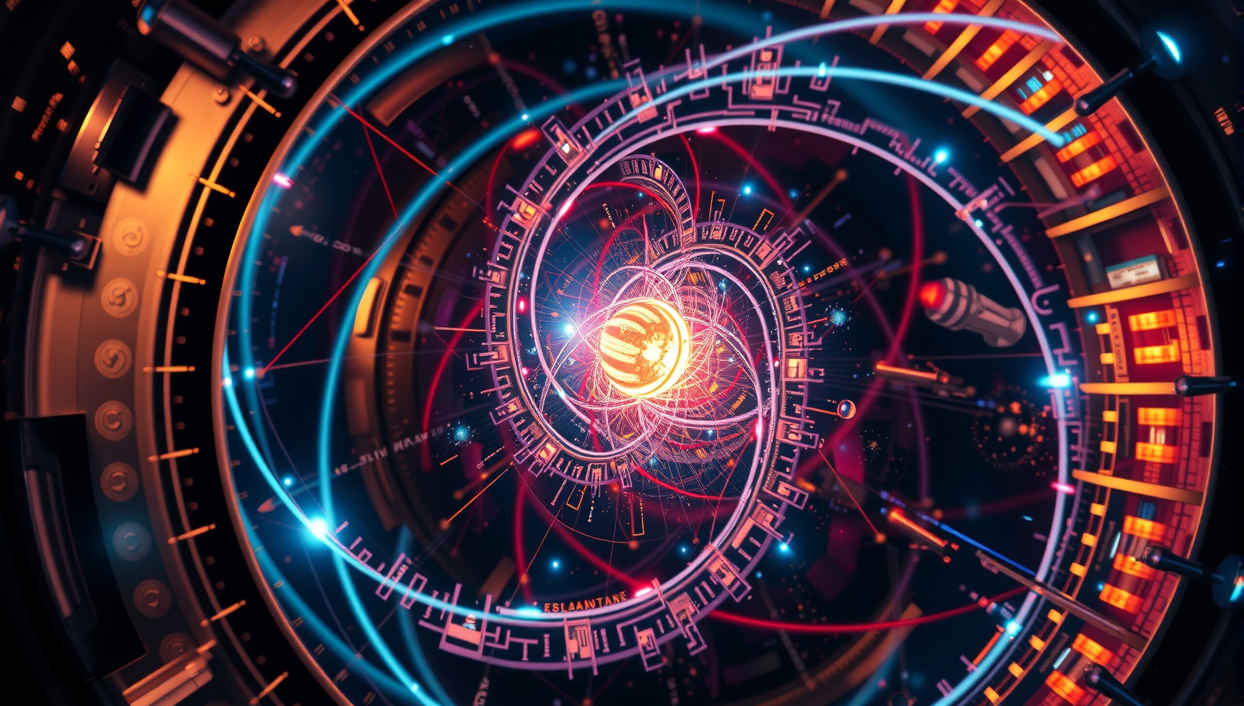 Futuristic Sci-Fi Energy Core