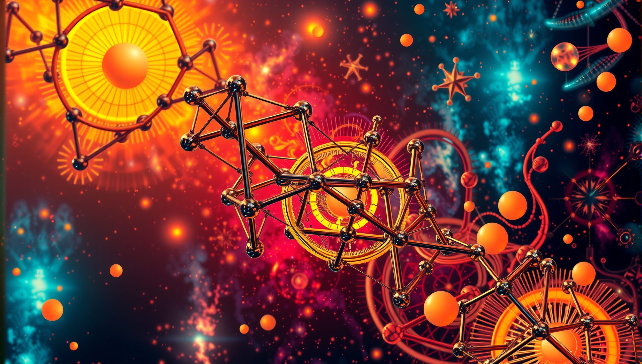 Geometric Shapes in Cosmic Scene