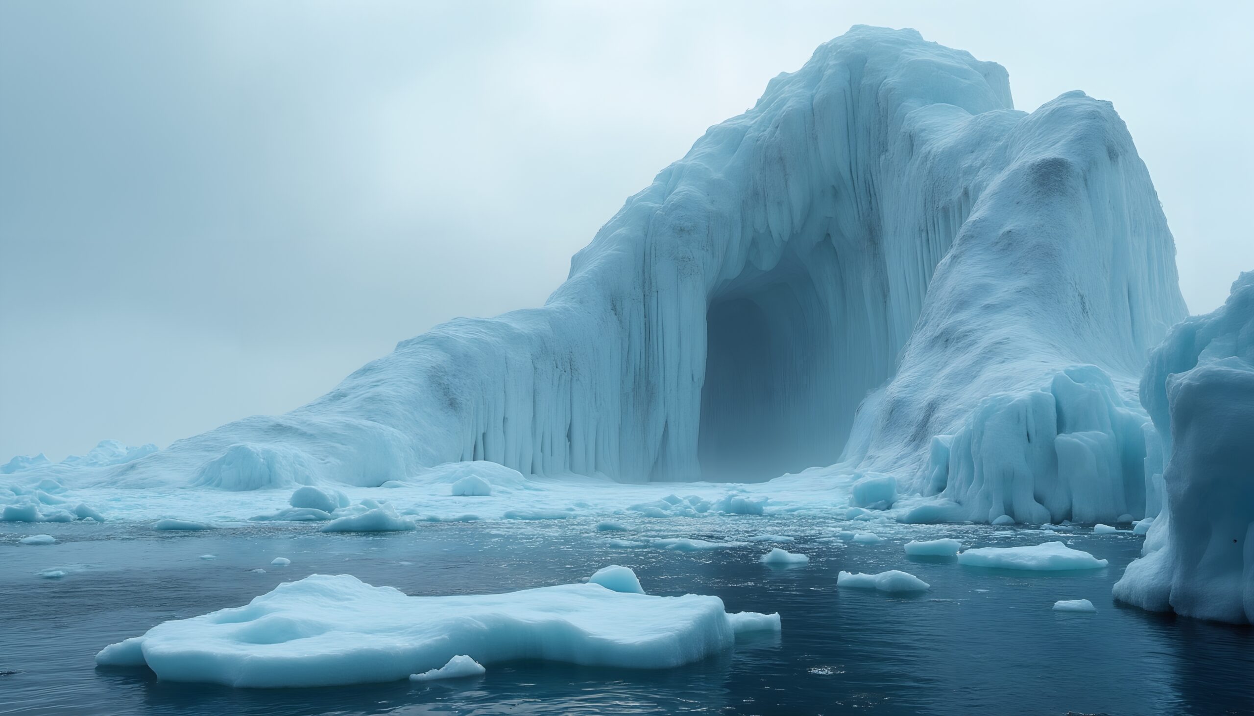 Colossal Iceberg’s Majestic Archway