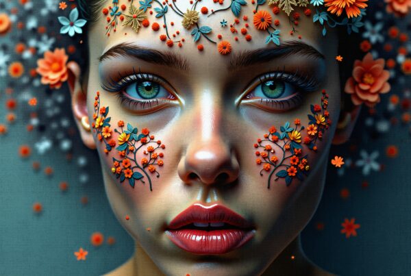 loral Adorned Ethereal Beauty Portrait