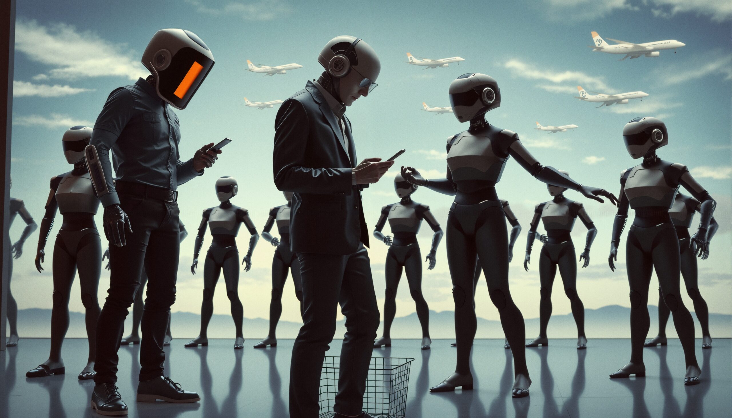 Robotic Future Man and Machine