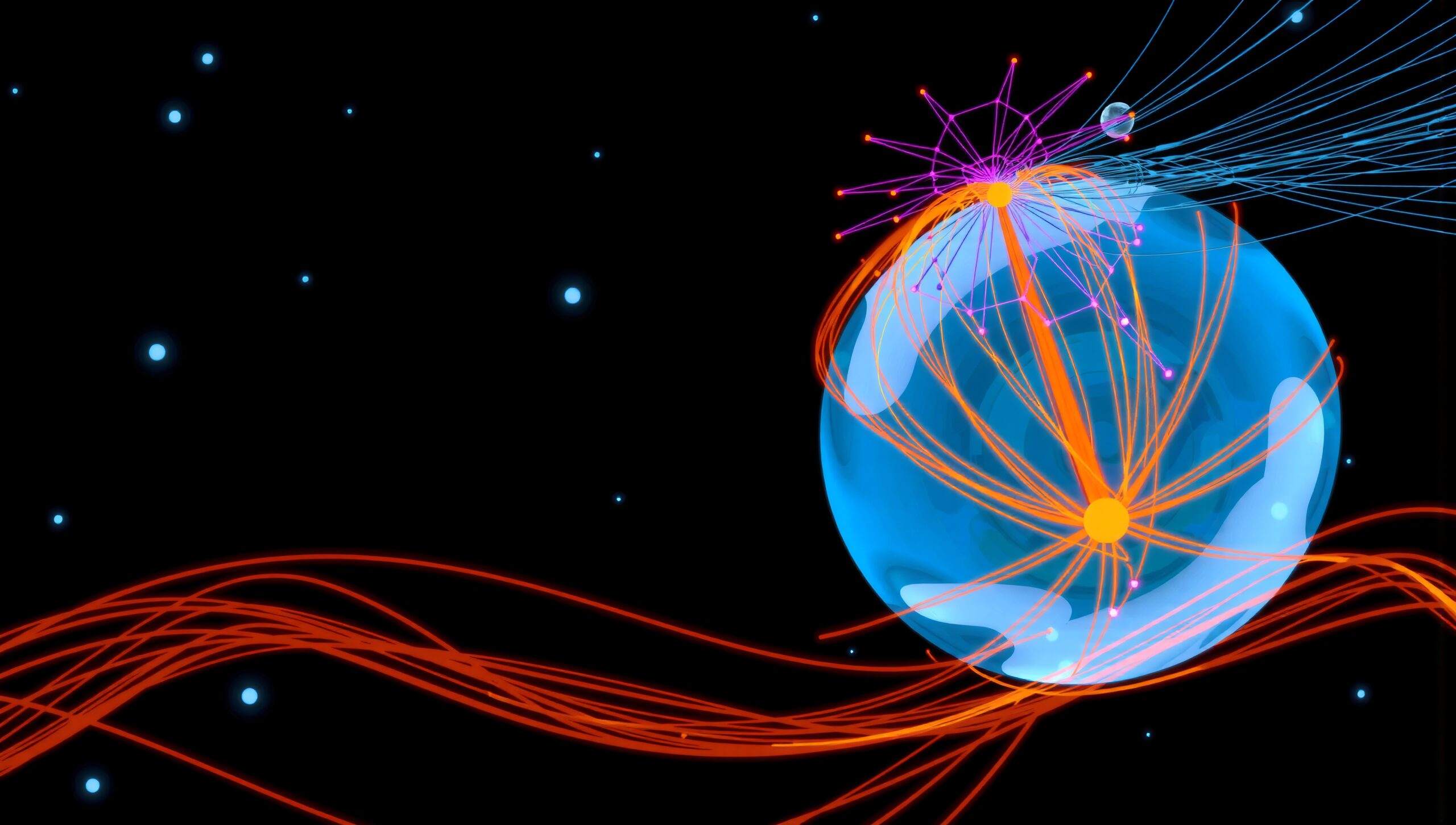Cosmic Digital Connectivity Network