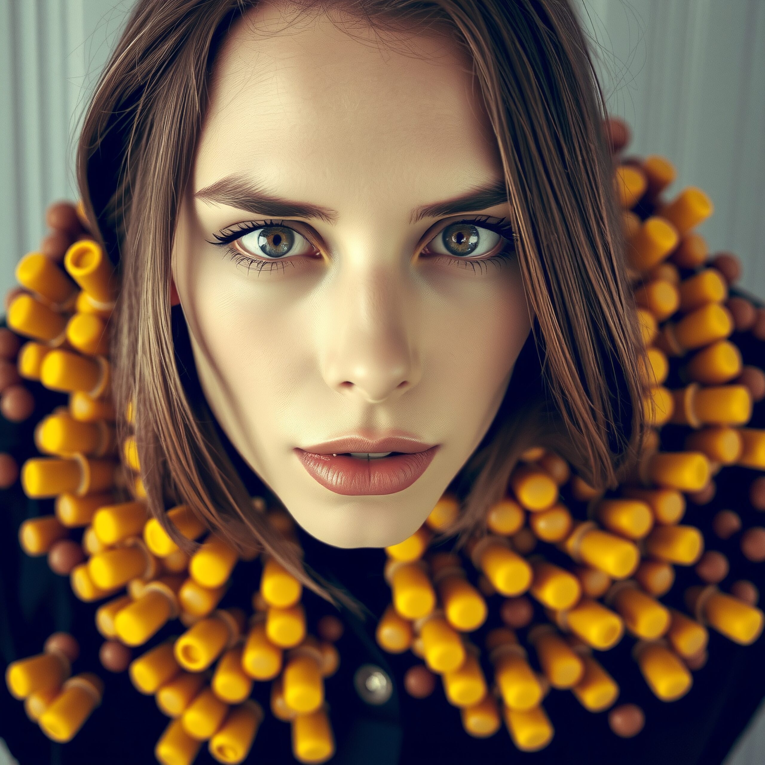 Modern Fashion Avant-Garde Portrait