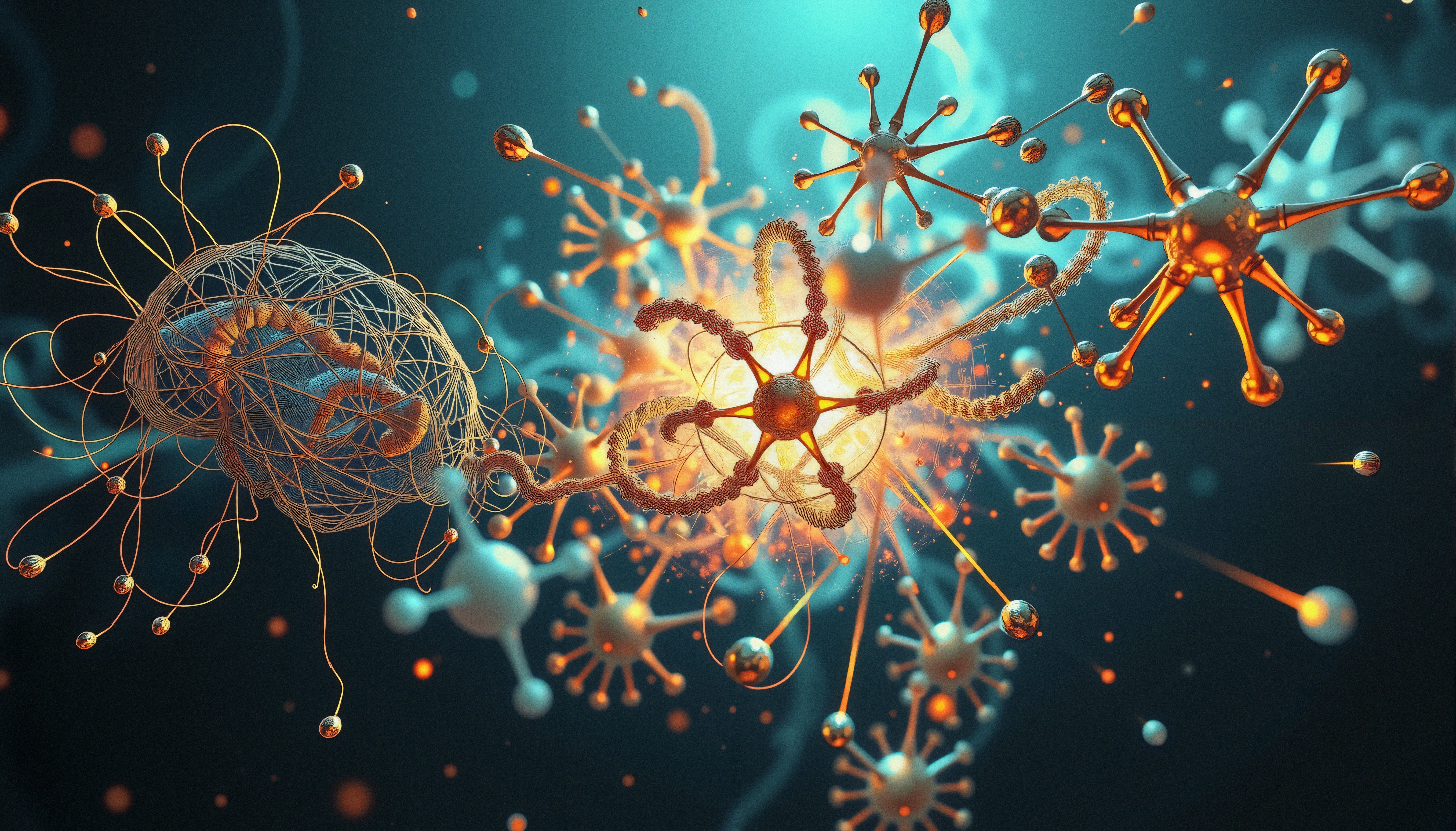 Molecular Neural Network Energy Flow