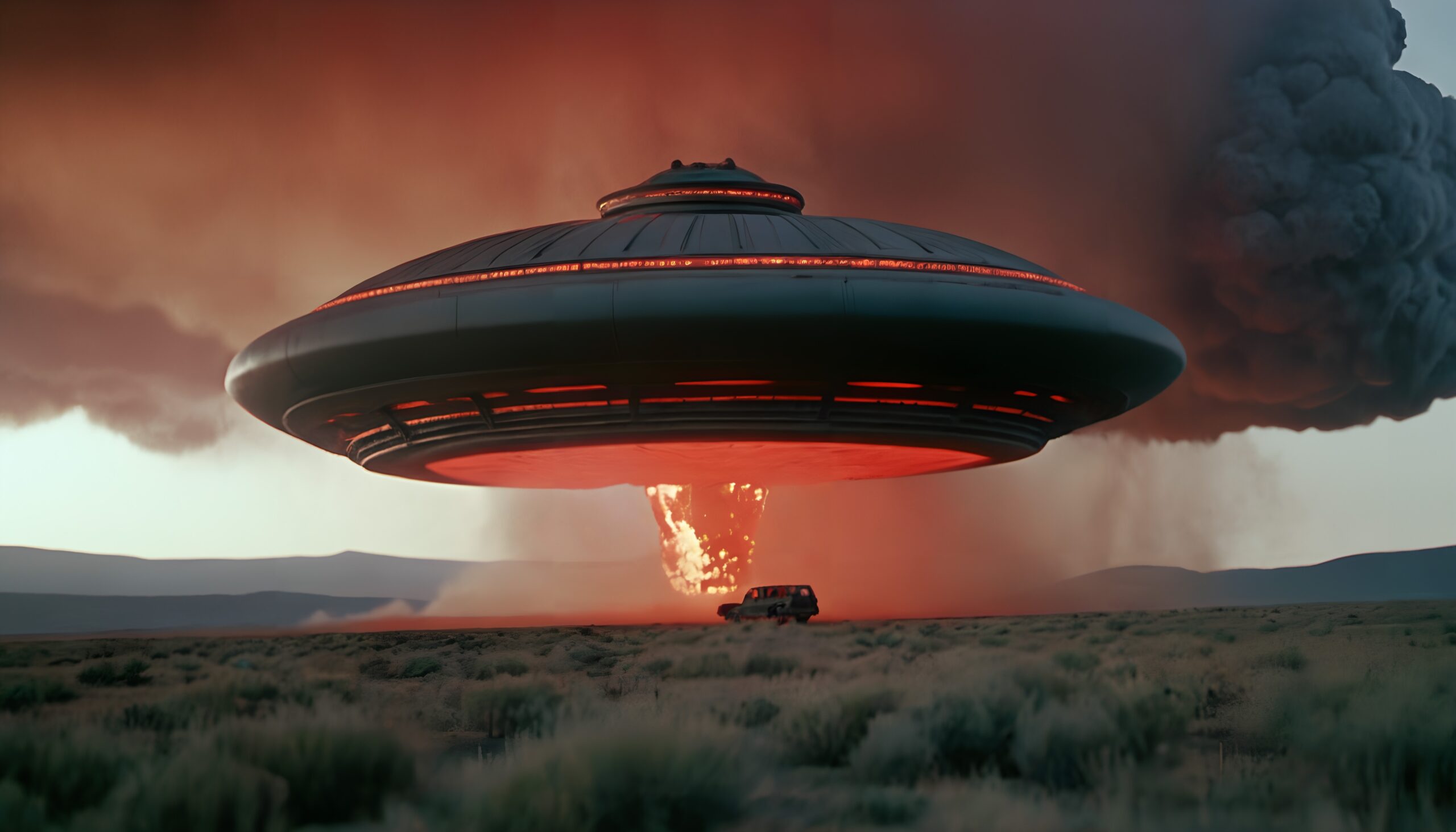 Alien Encounter in the Desert