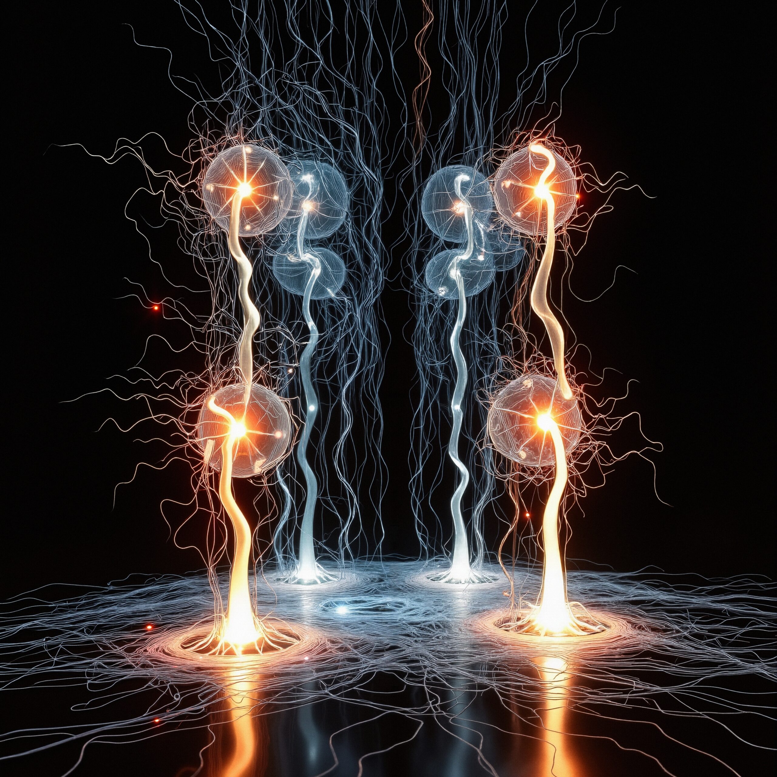 Ethereal Light and Energy Study