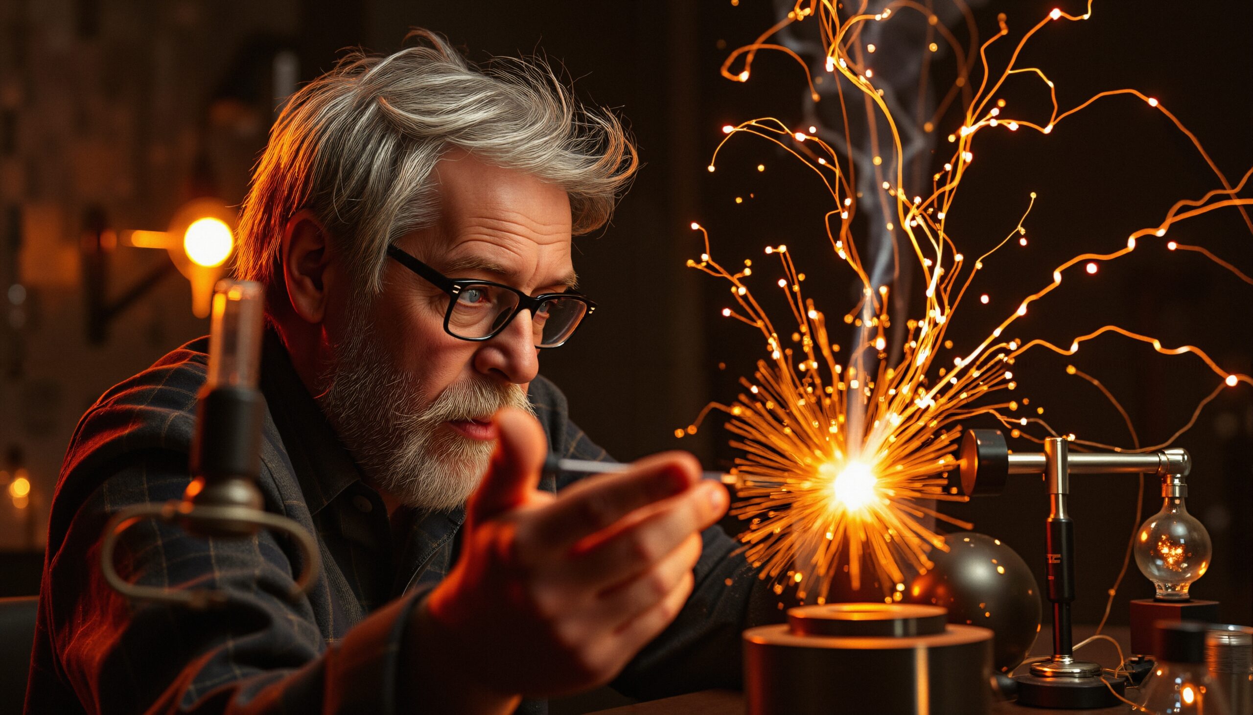 Science Experiment Illuminates Dark Room