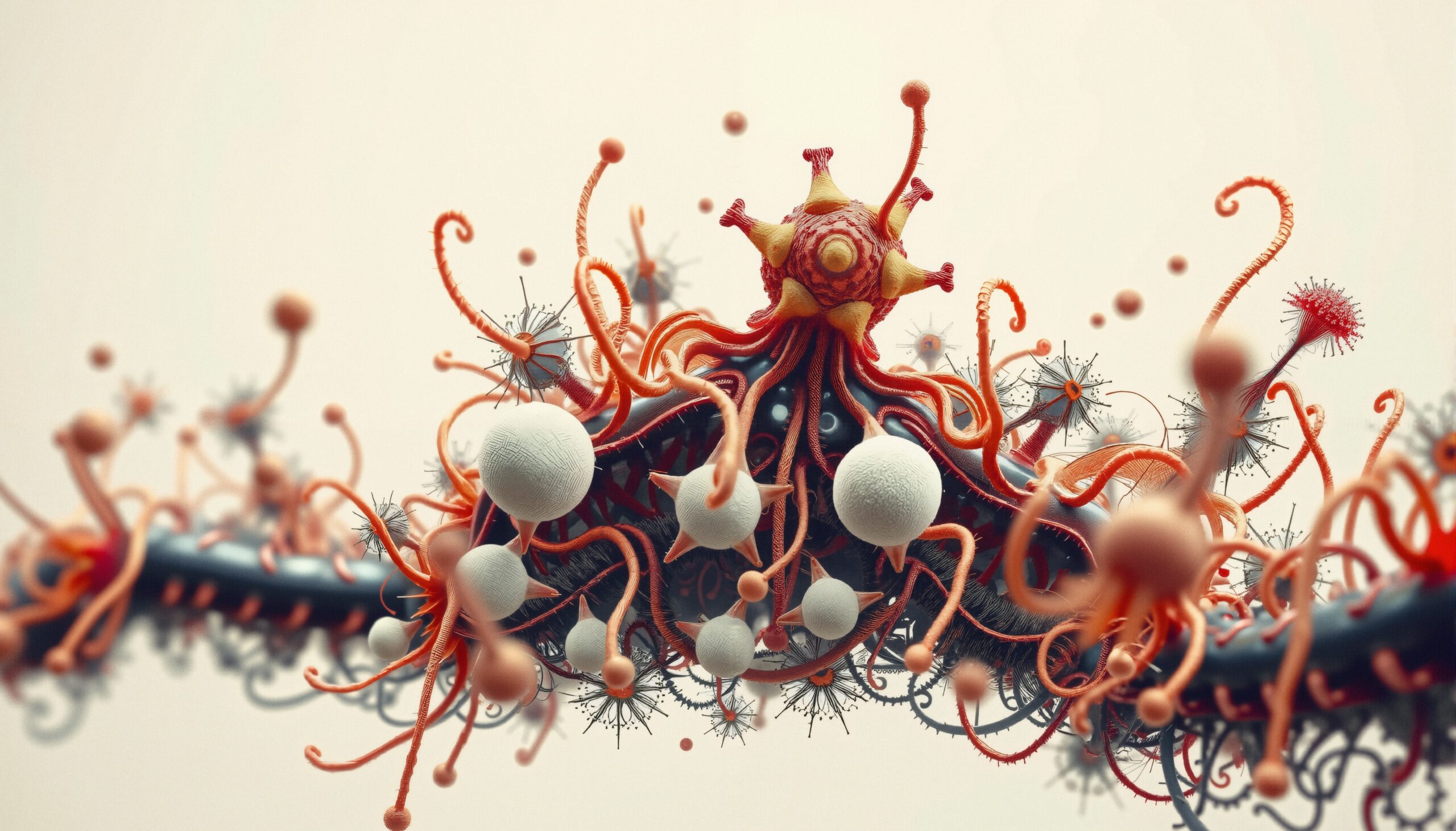 Microscopic World of Vibrant Complexity