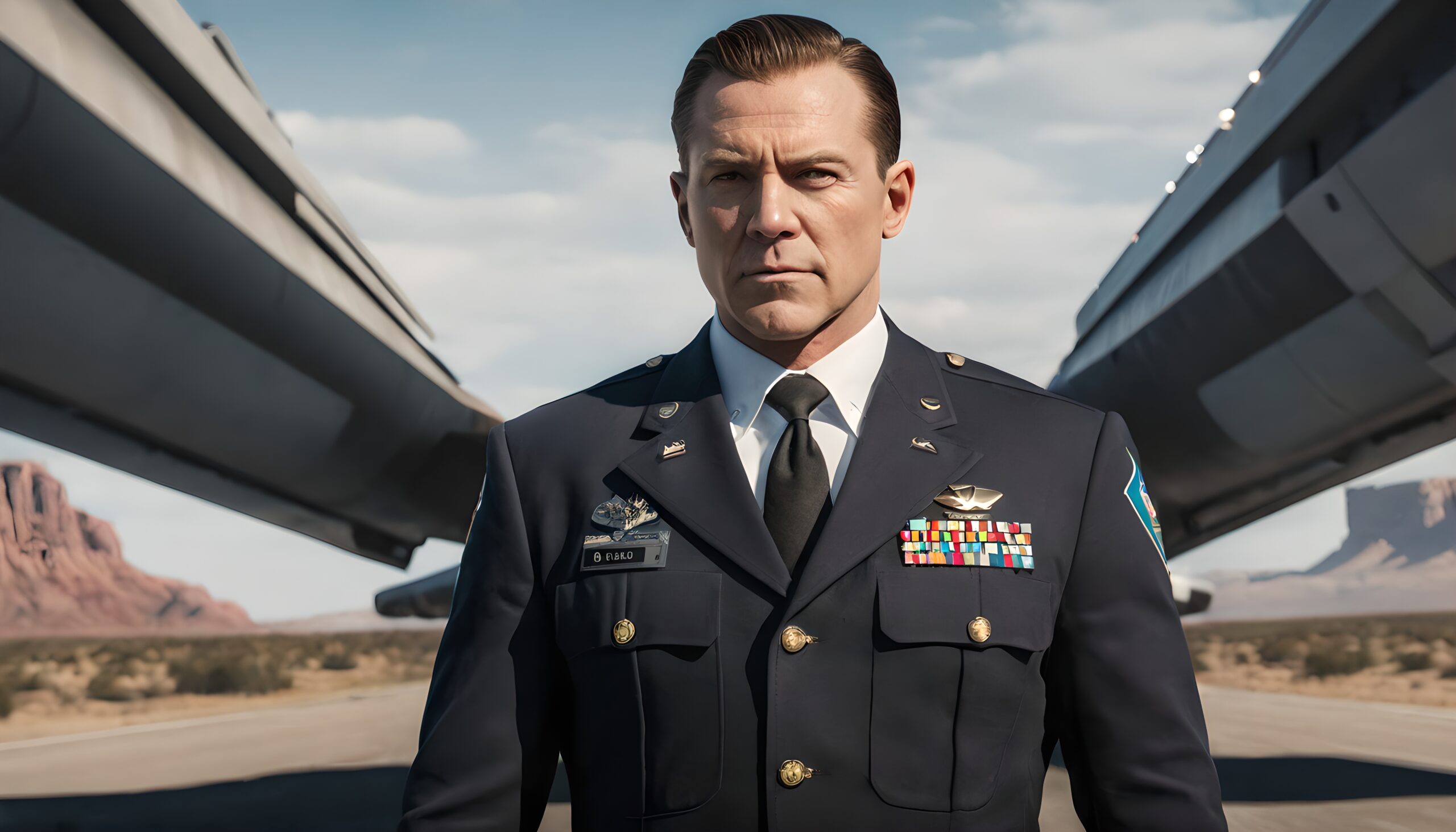 Distinguished Military Leader Portrait