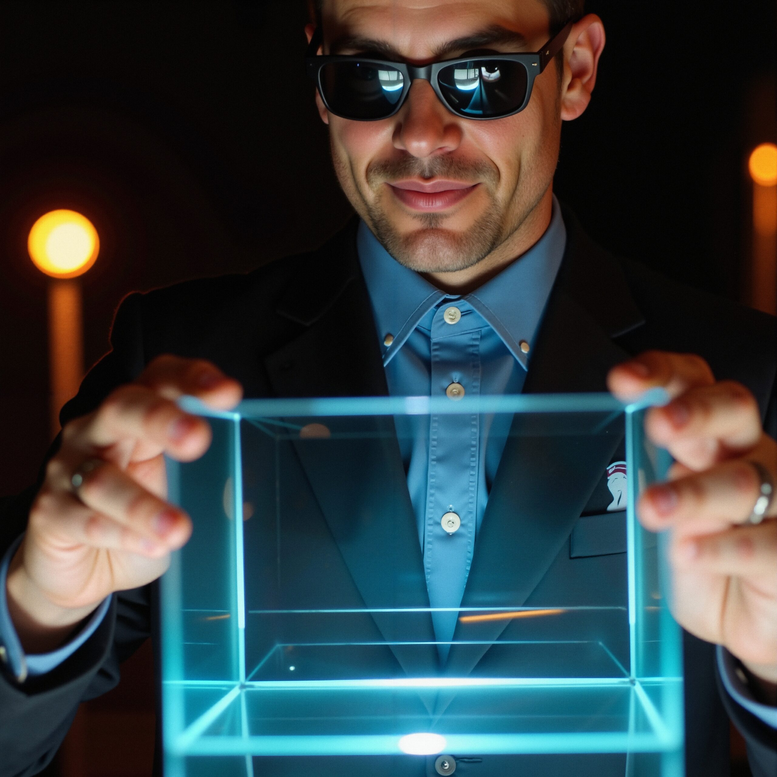 Mystery of the Glowing Cube