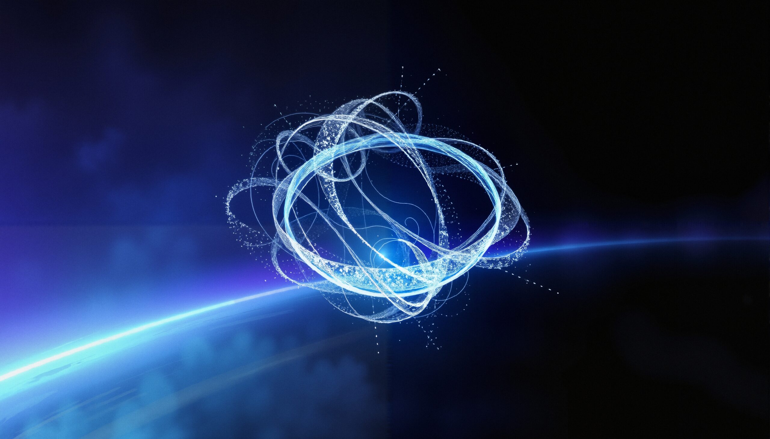 Swirling Cosmic Energy Patterns