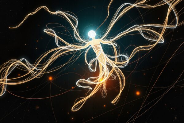 Cosmic Energy Being in Space