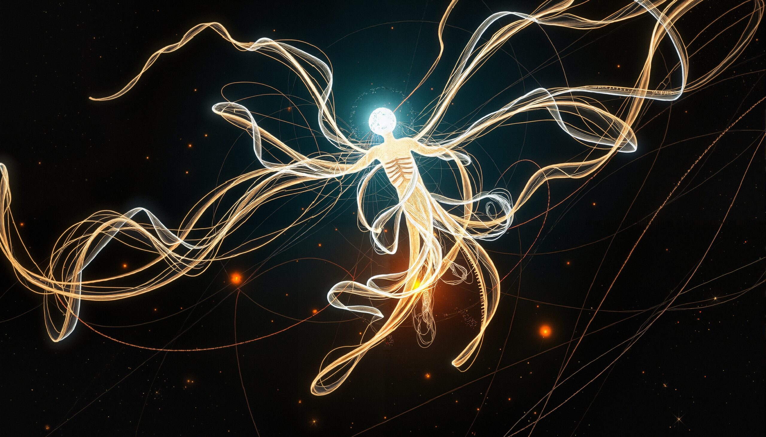 Cosmic Energy Being in Space