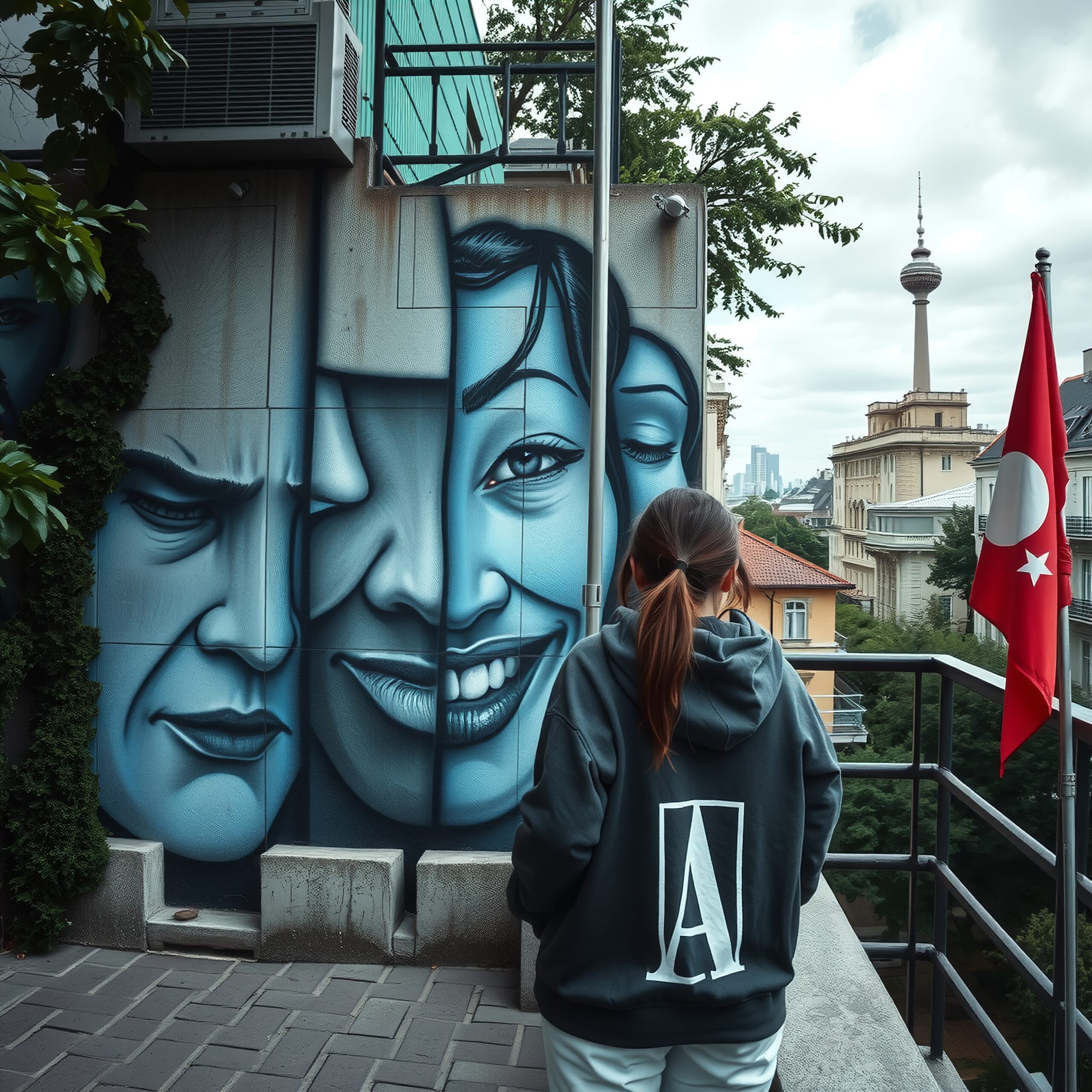 Street Art in Urban Setting