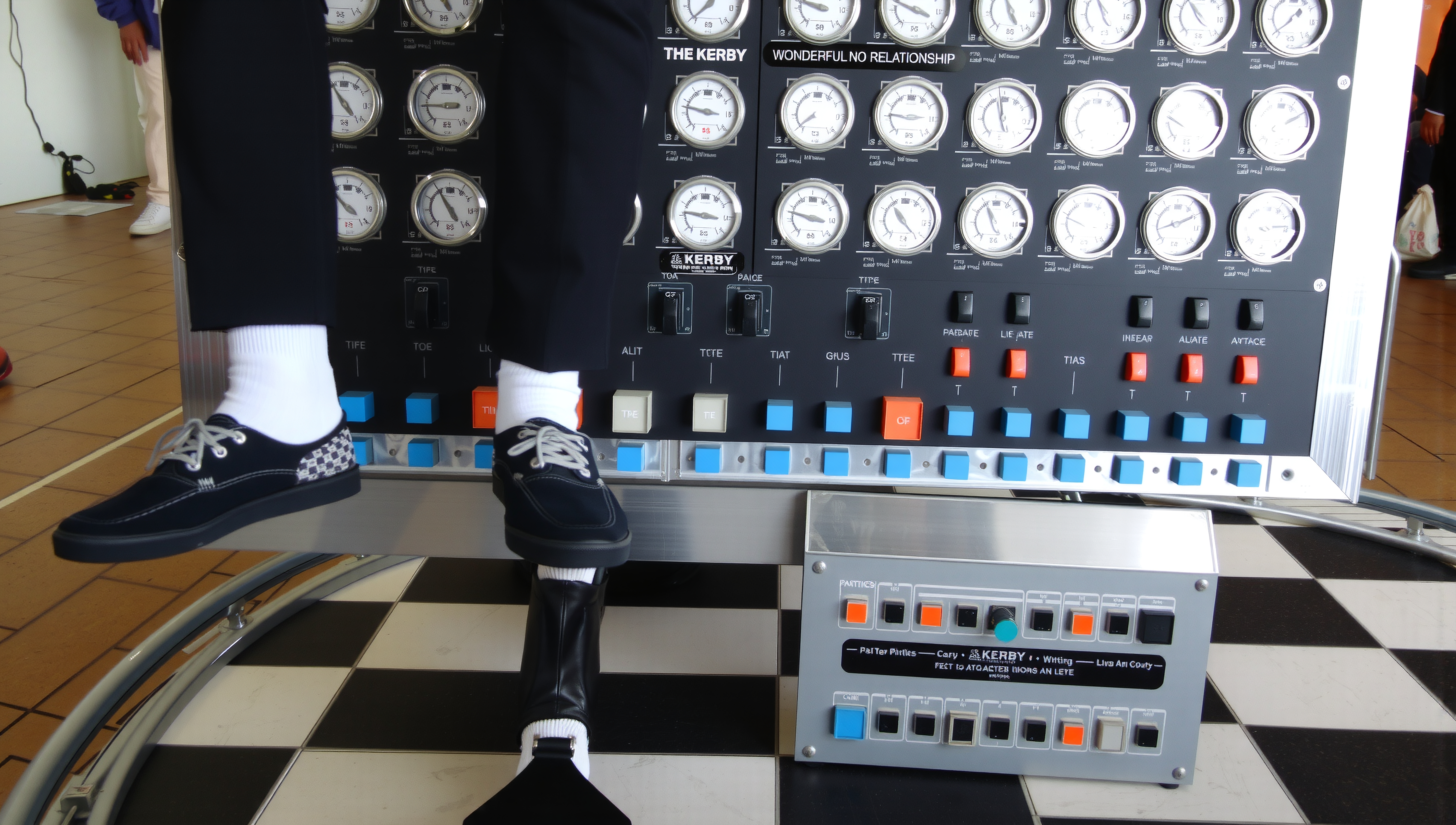 Intricate Control Panel Scene