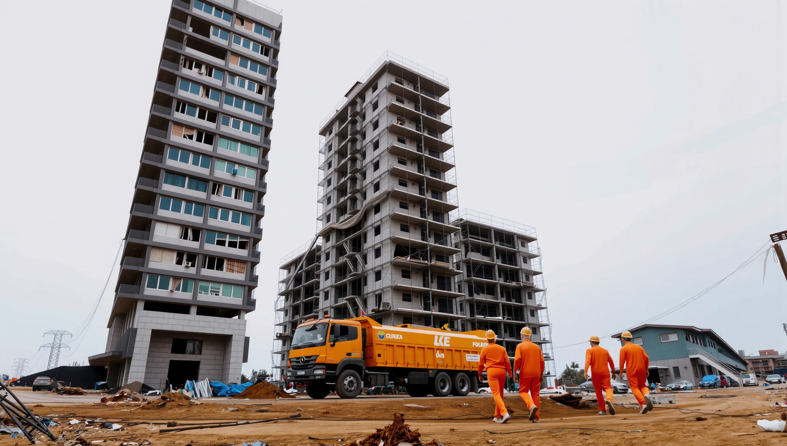 Leaning Towers Under Construction