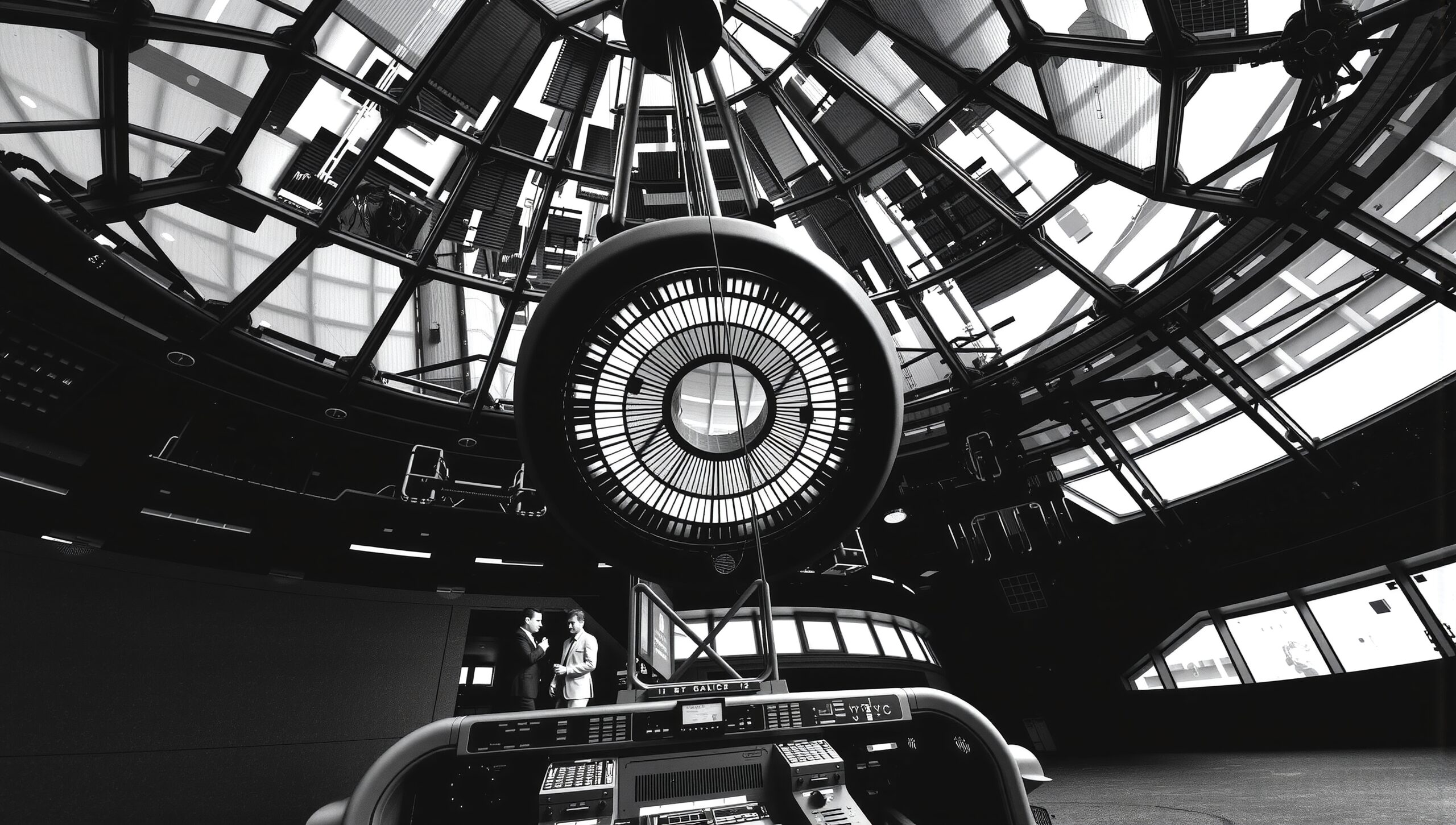 Futuristic Industrial Architecture Scene