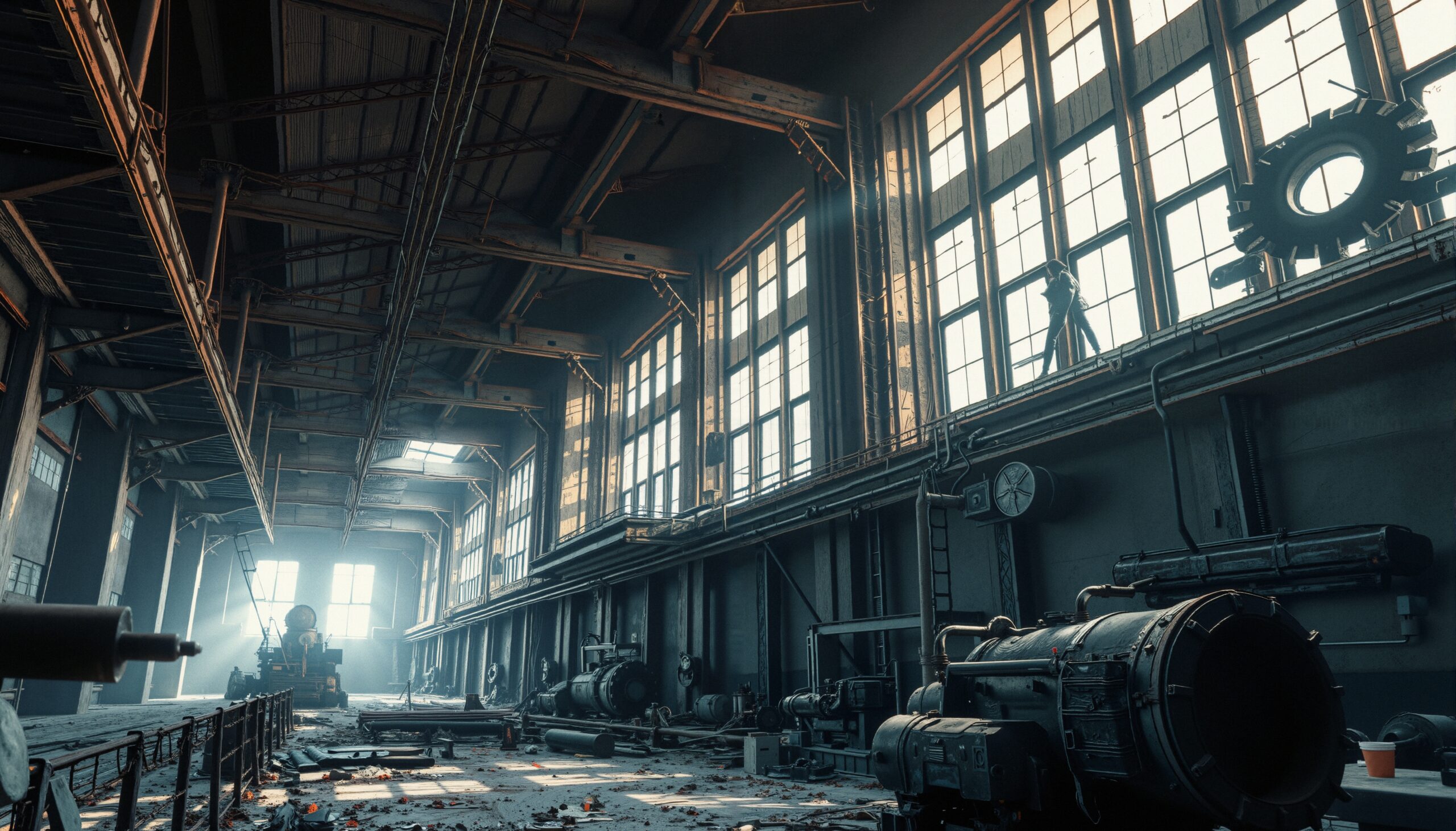 Silent Echoes of Industry Past