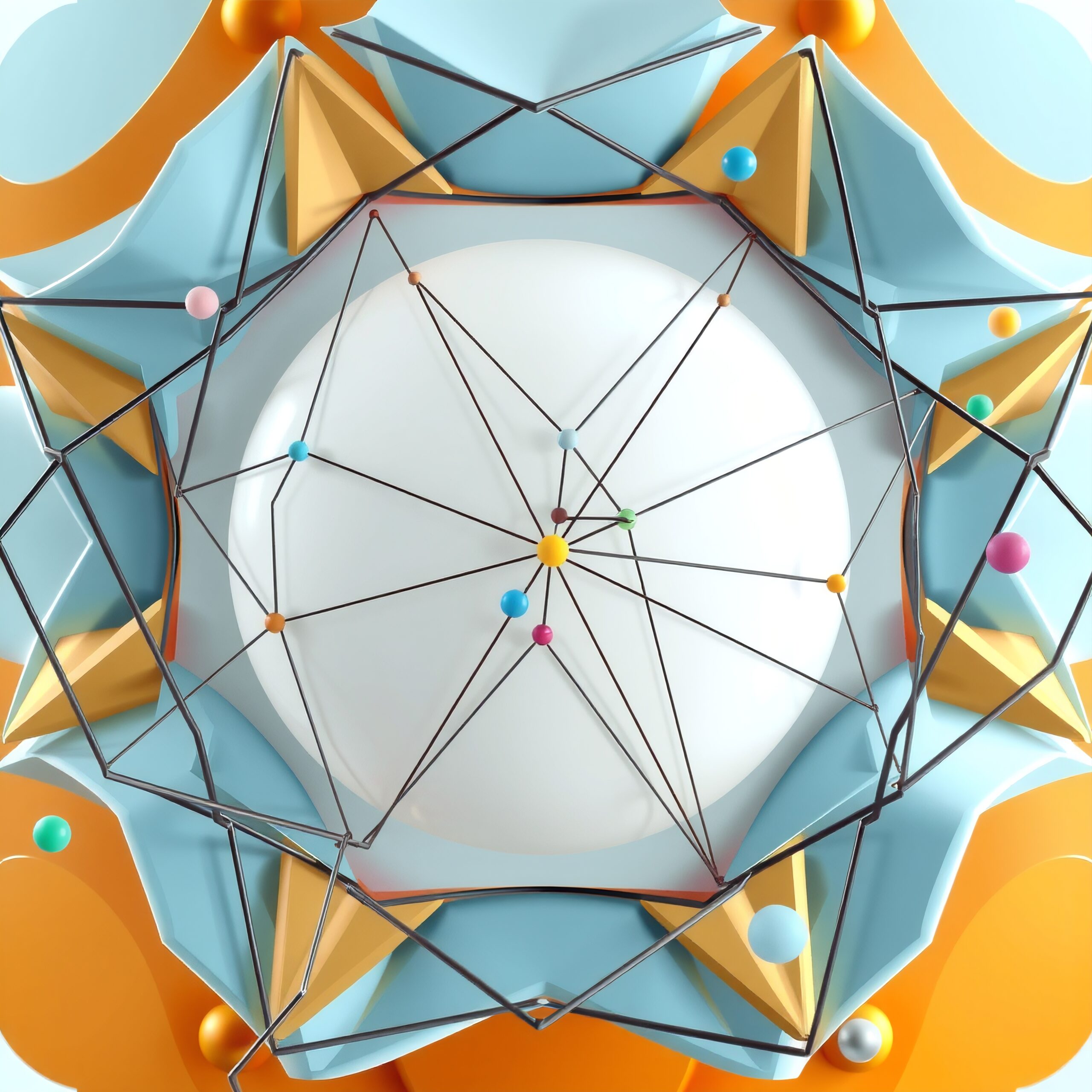 Geometric Abstract Design Artistry