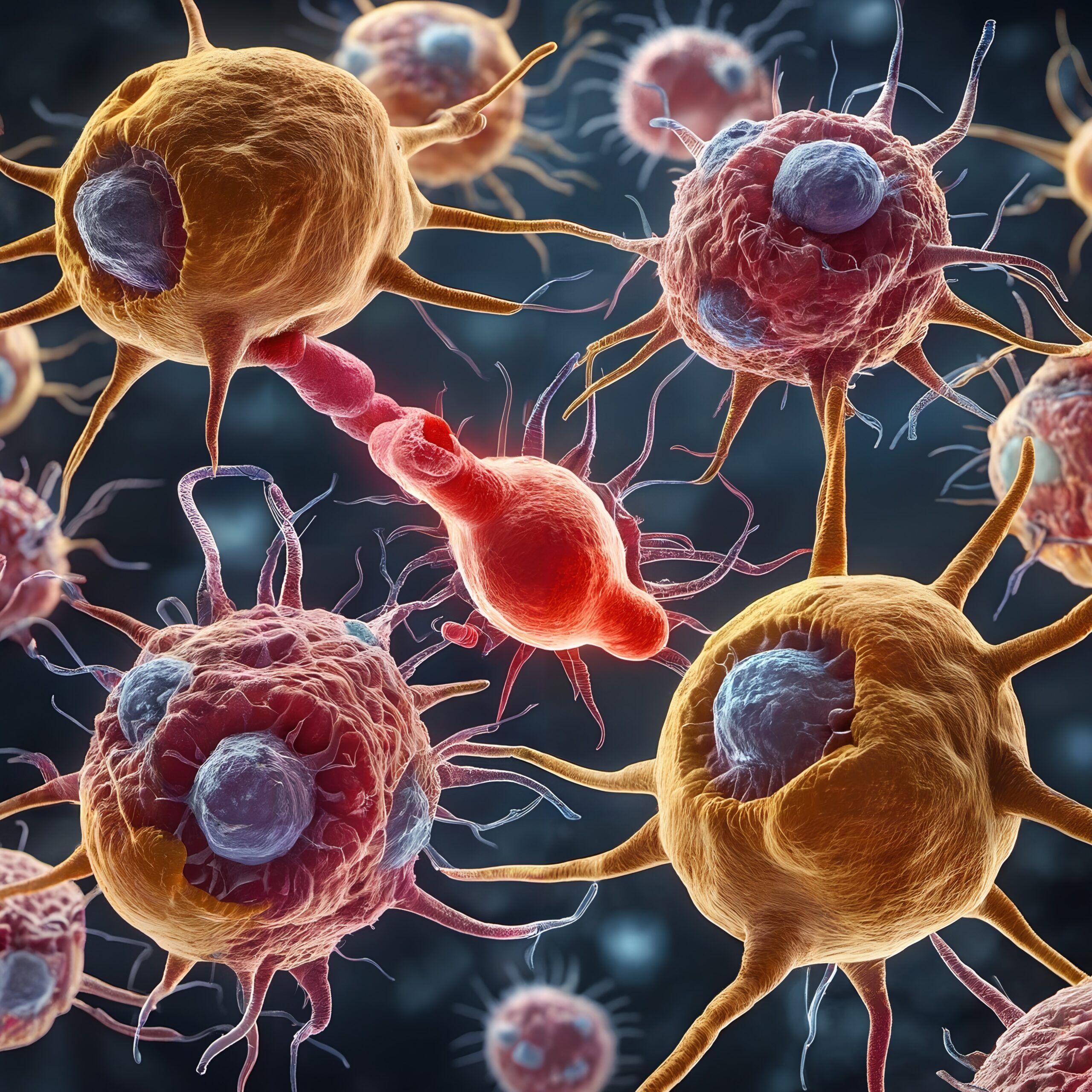 Microscopic World Cells in Focus