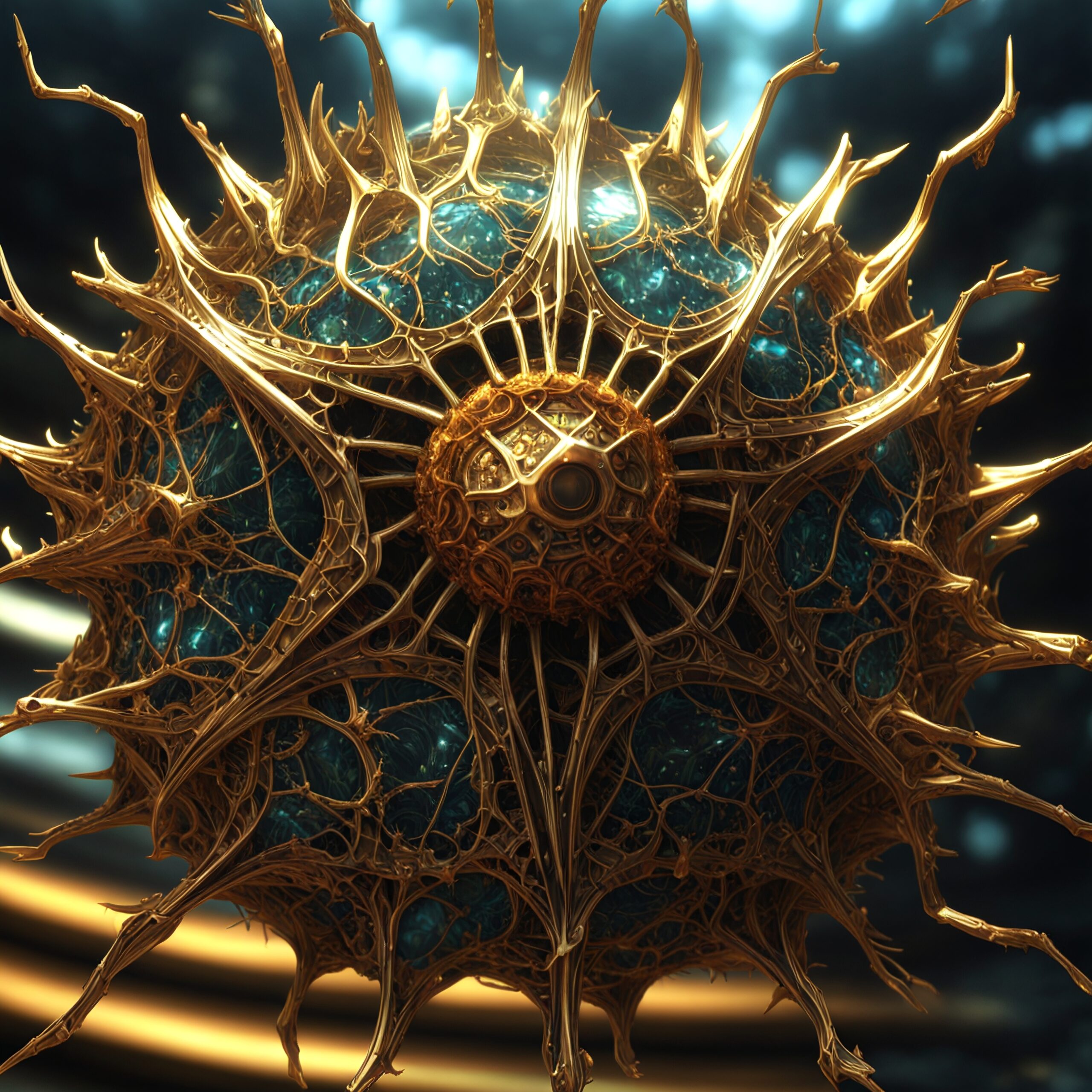 Golden Orb in Detailed Expanse