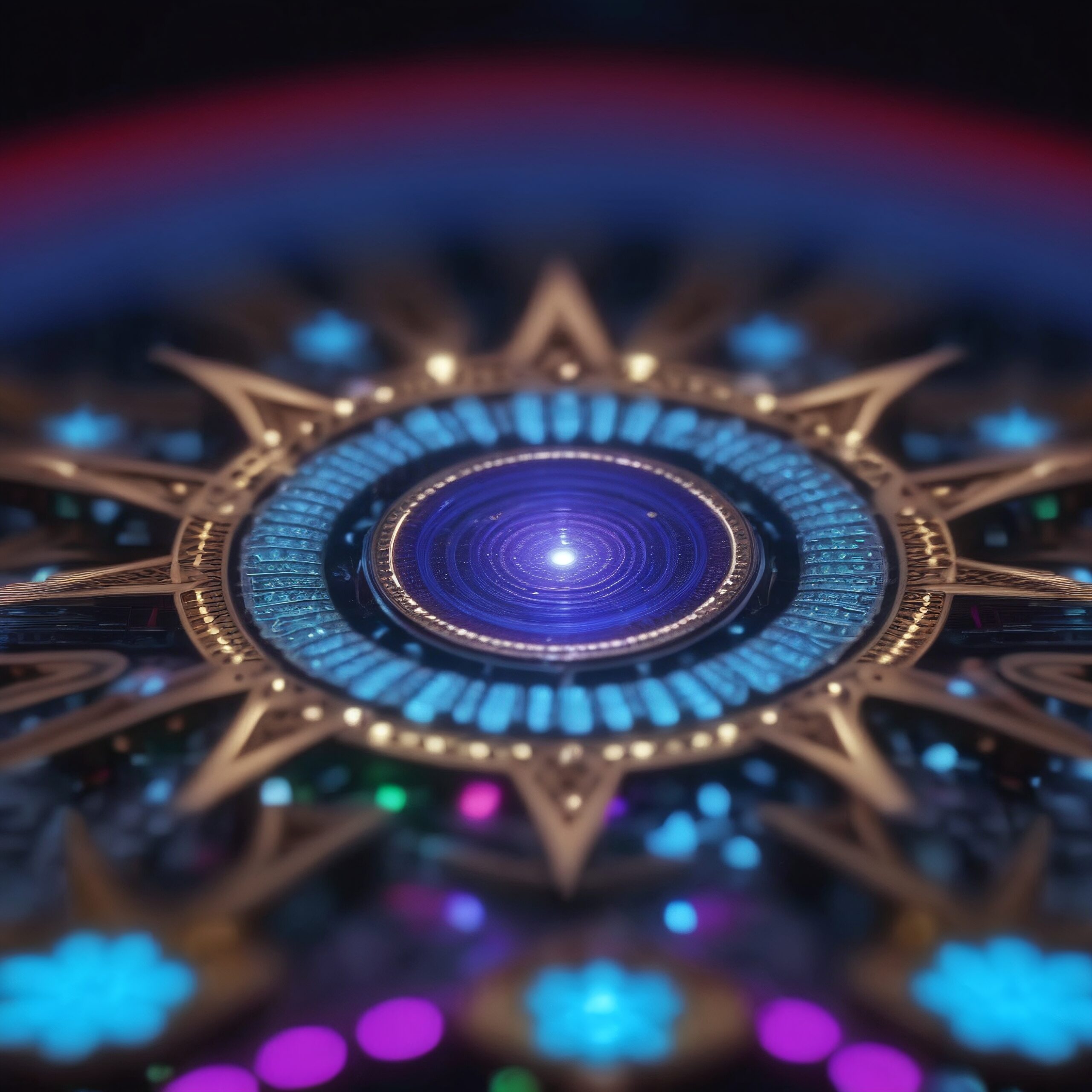 Celestial Mandala Cosmic Portal