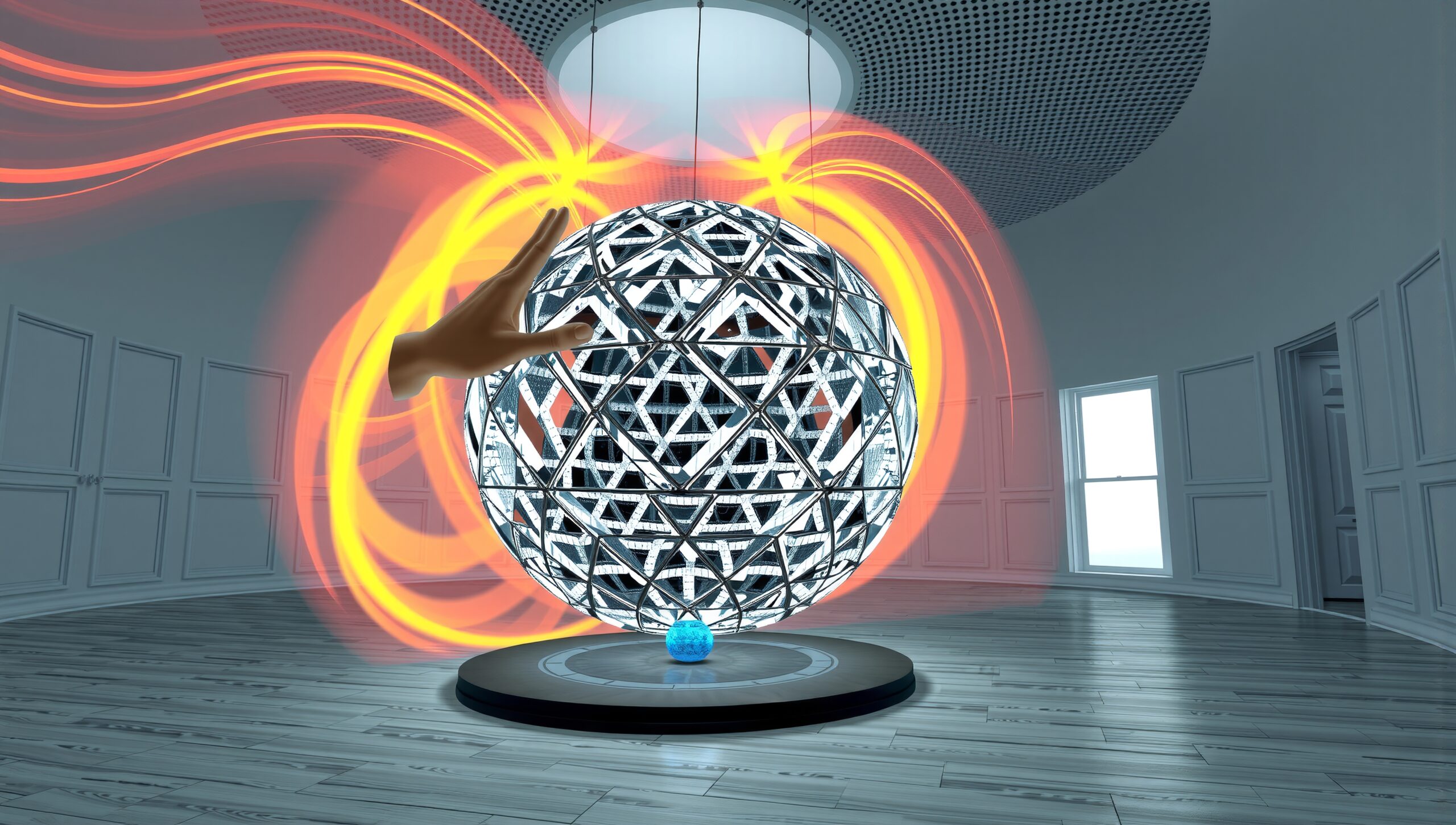 Intricate Sphere and Energy Waves