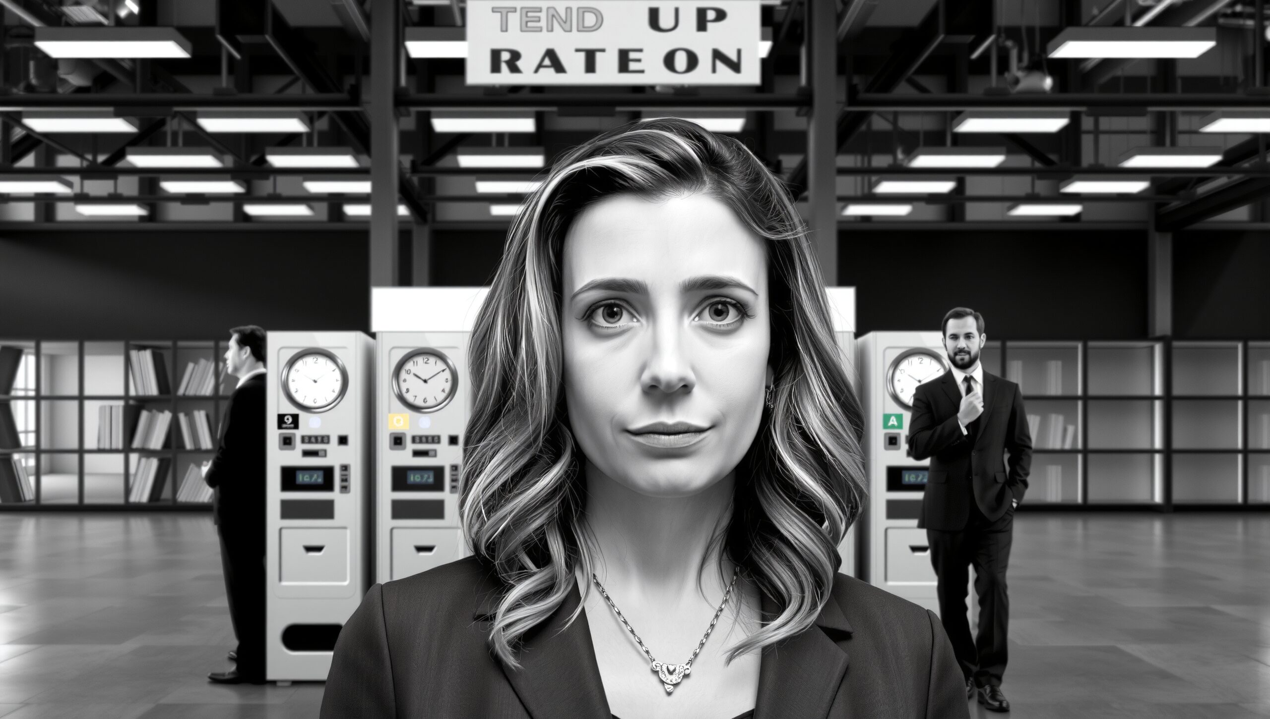 Industrial Setting with Business Professionals