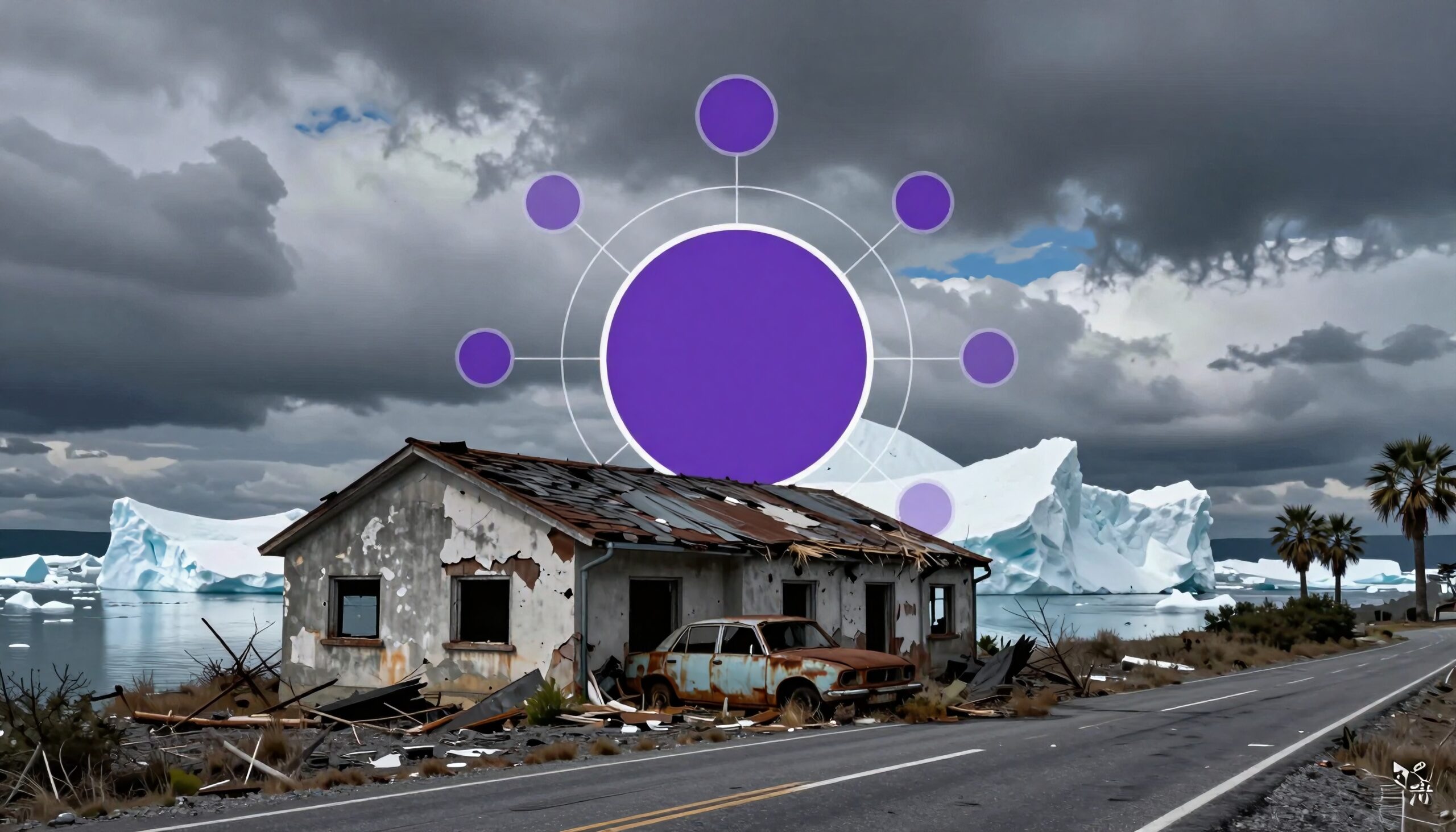 Surreal Juxtaposition of Nature’s Elements