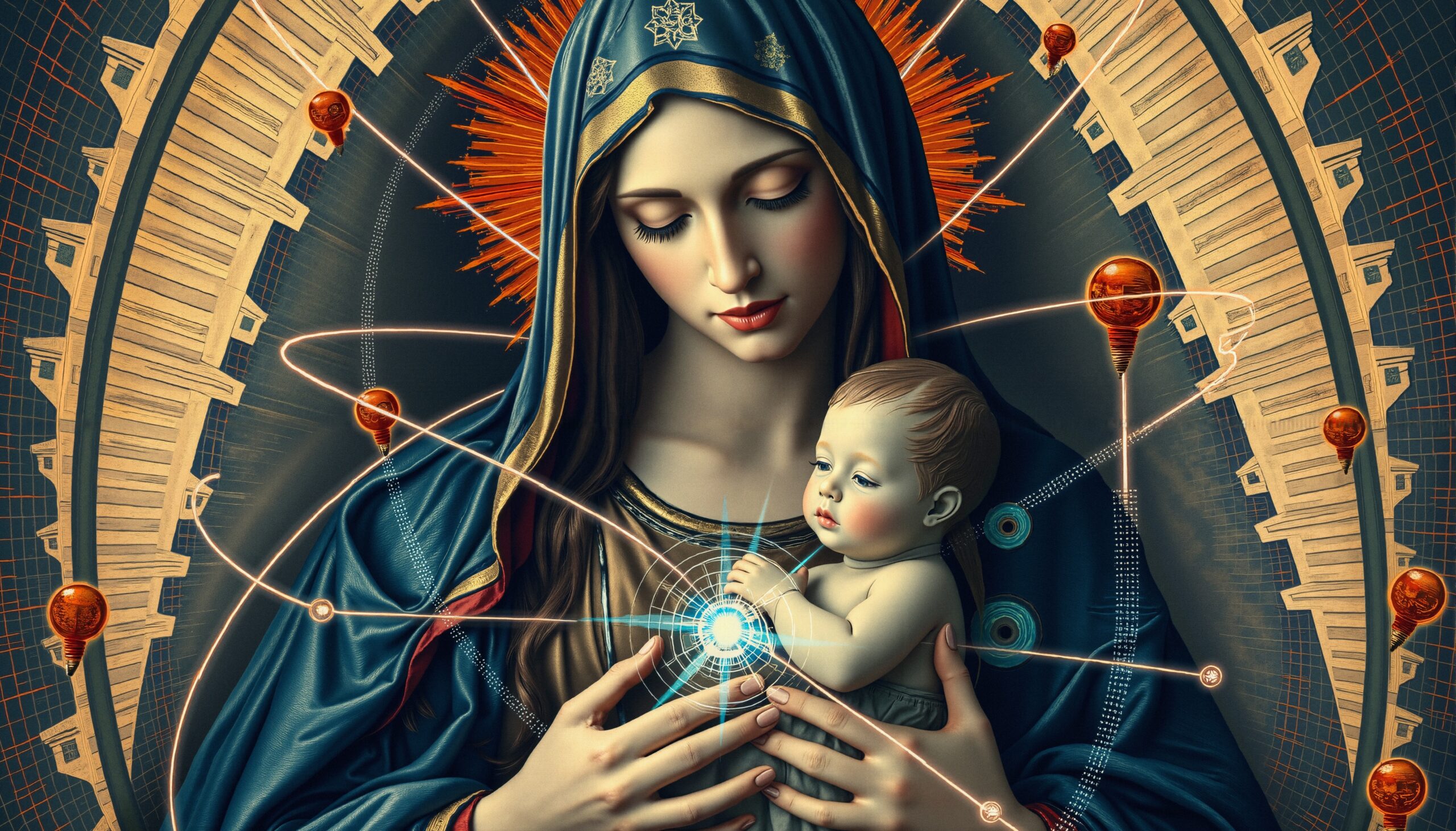 Divine Harmony in Artistic Fusion