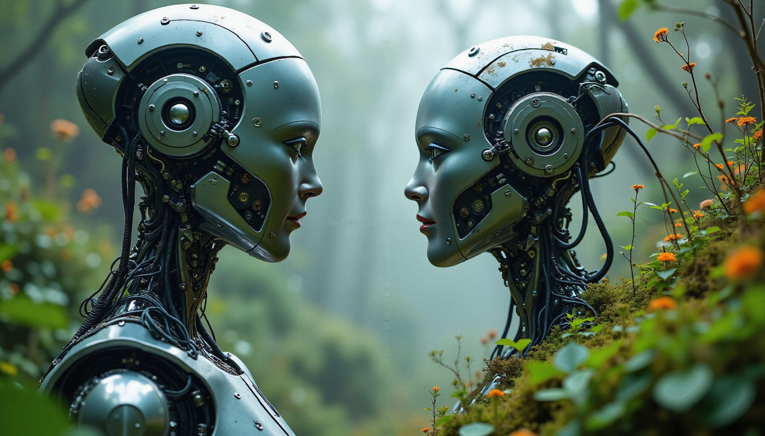 Robots Meet in Forest Clearing