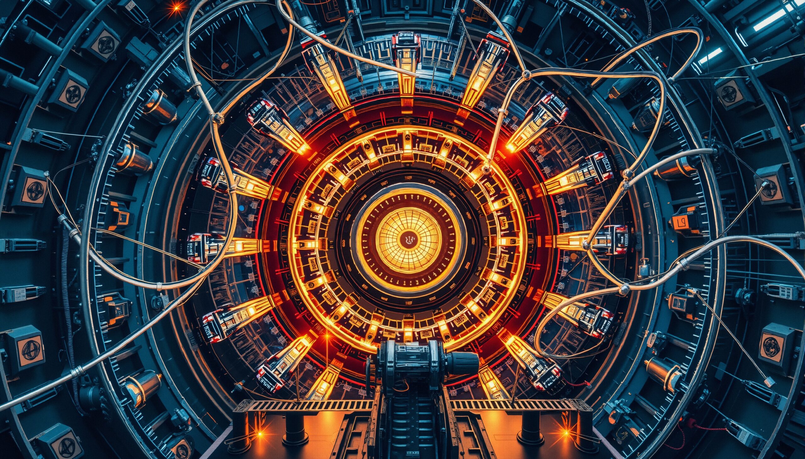 Futuristic Technology Energy Core