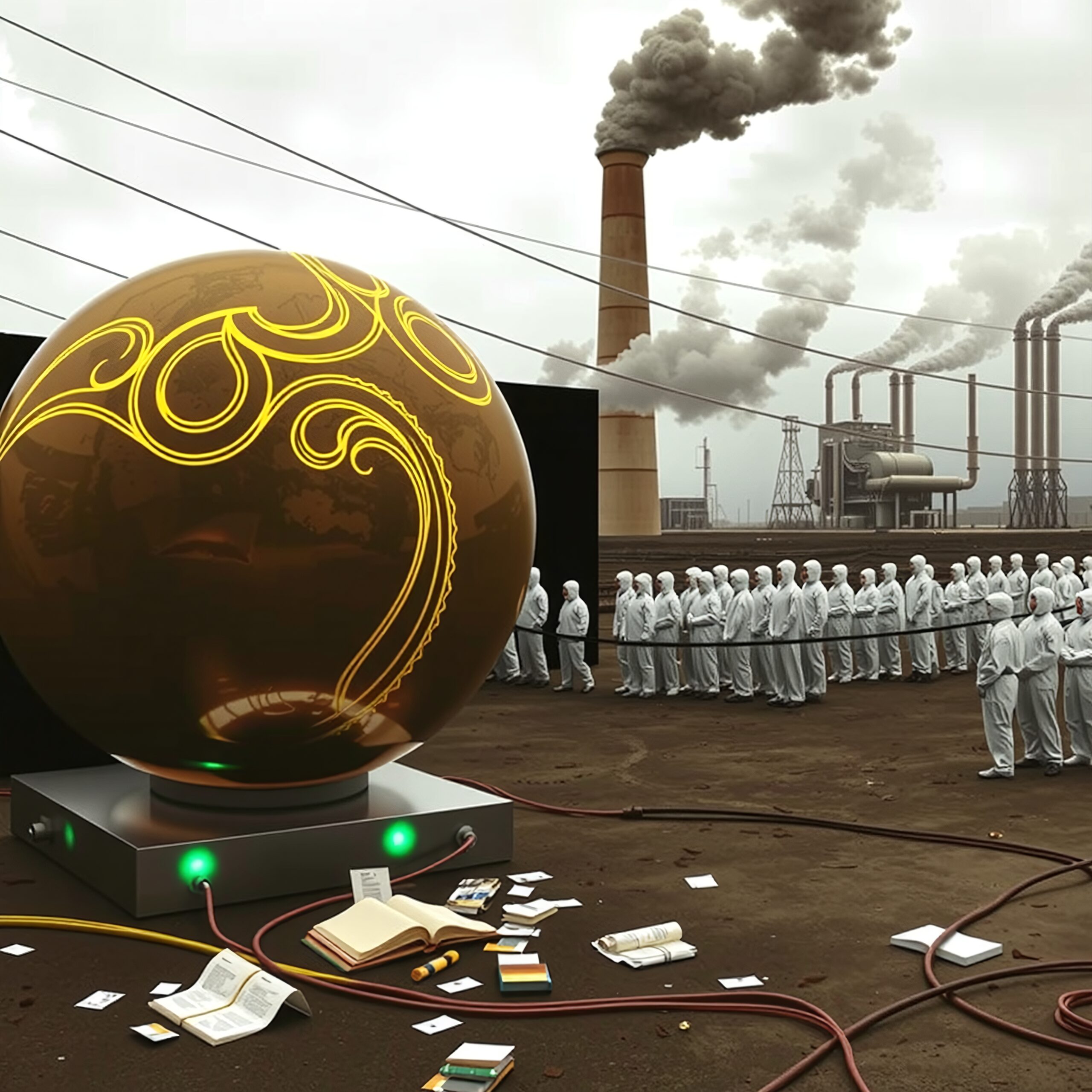 Futuristic Industrial Mystery Unveiled