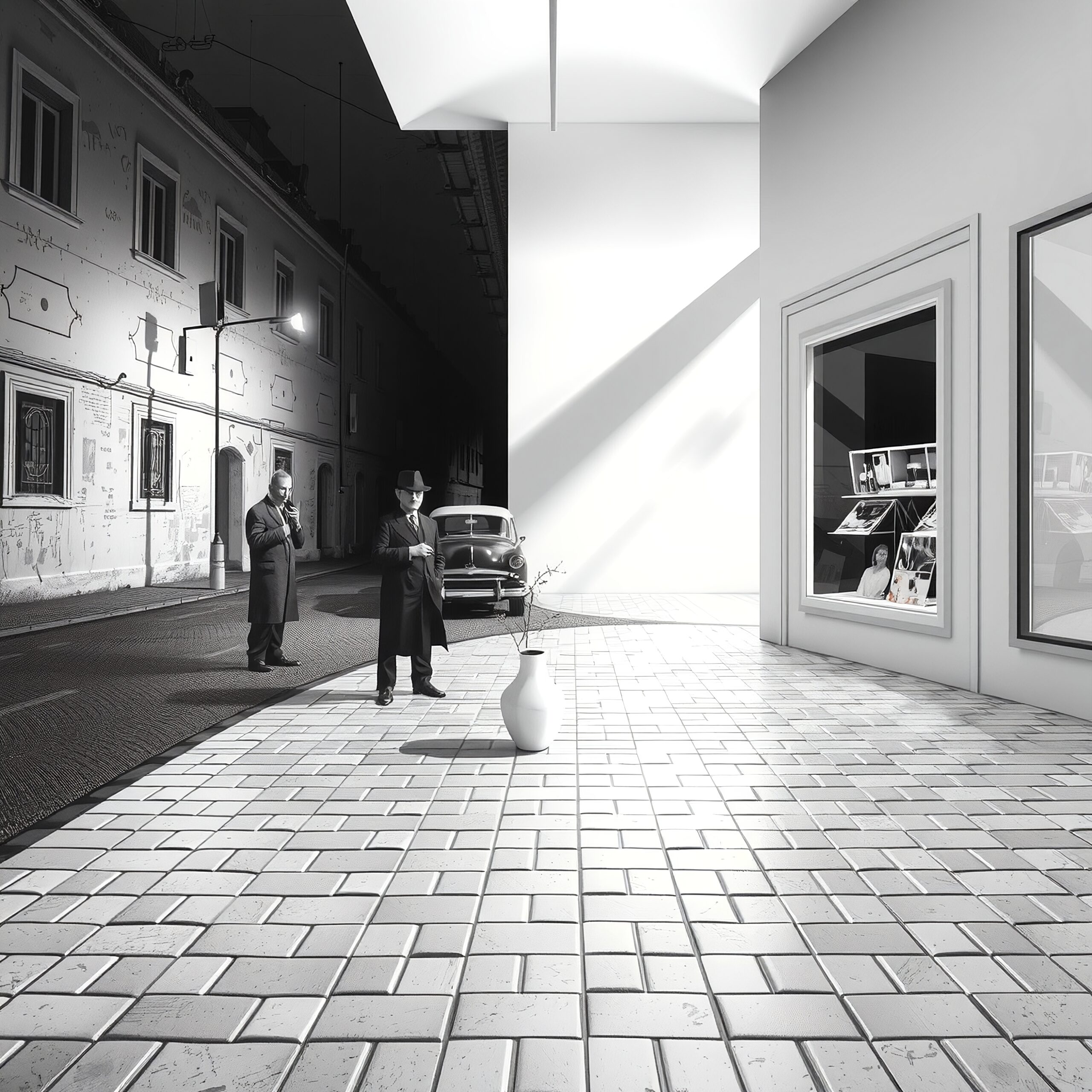 Dramatic Urban Light Contrasts