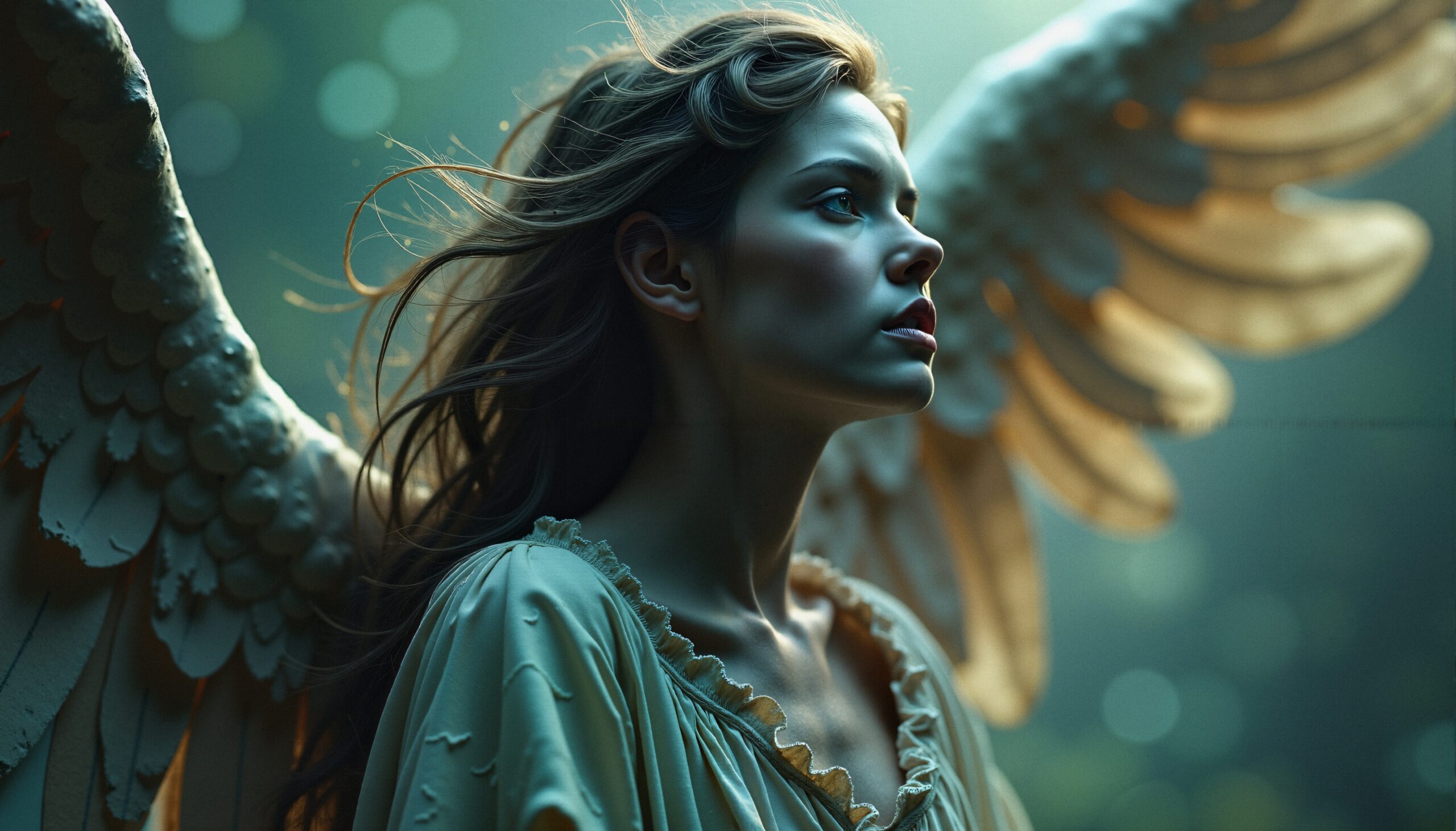 Angelic Figure in Enchanted Light