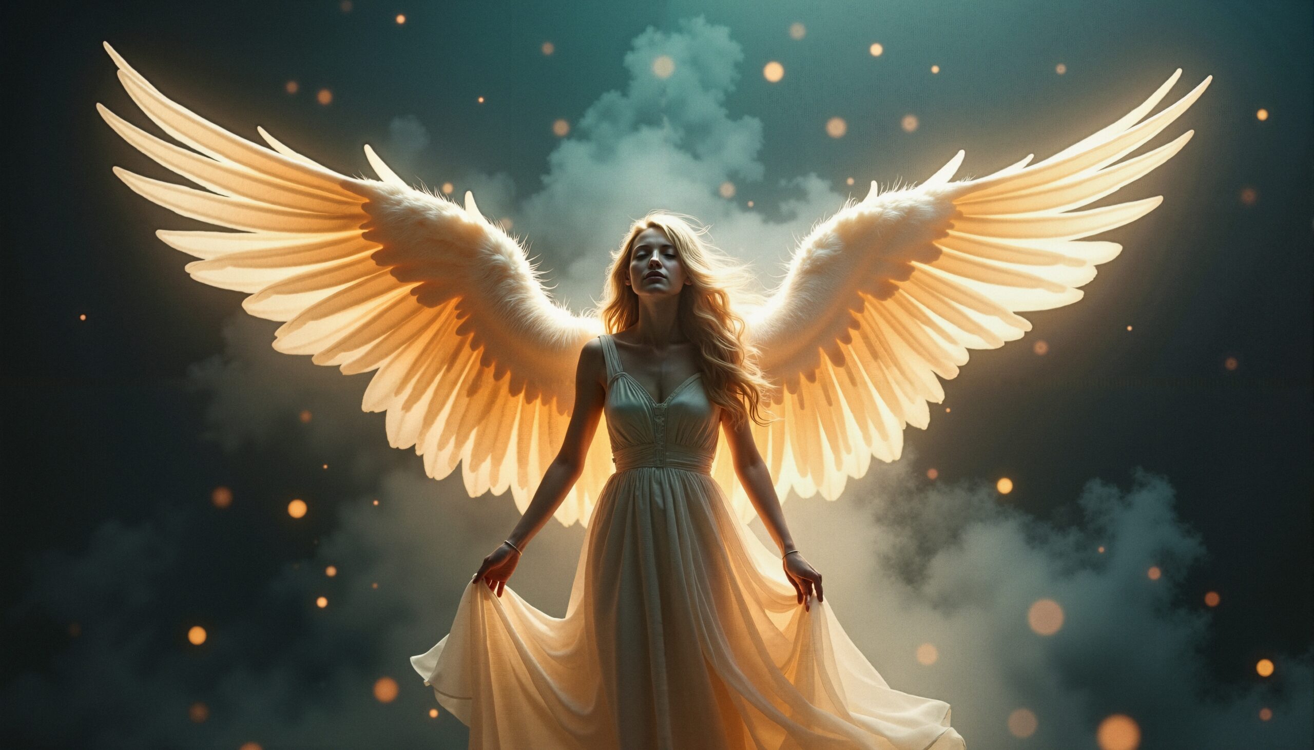 Angel in Celestial Glow
