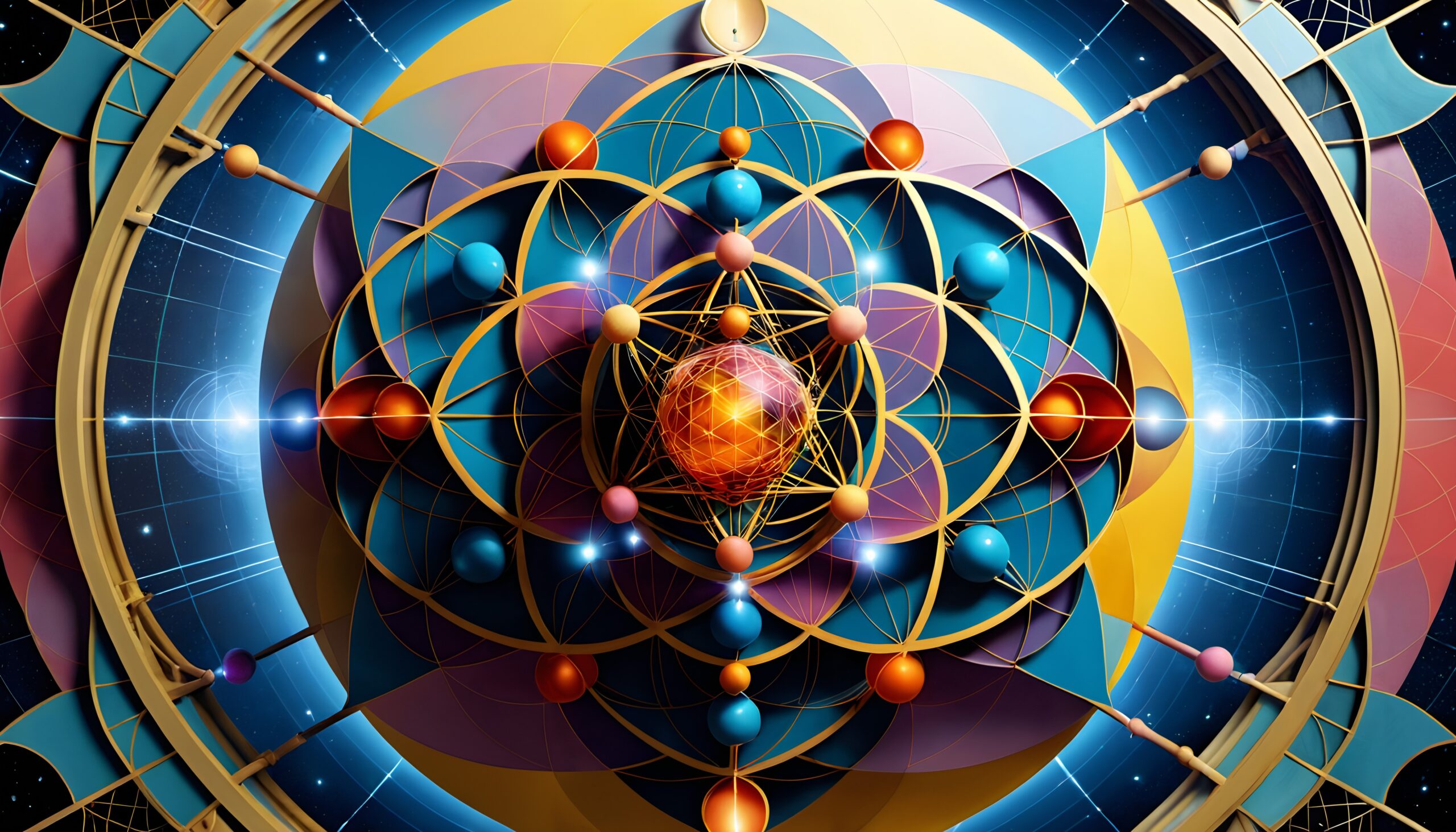 Cosmic Geometric Harmony in Space