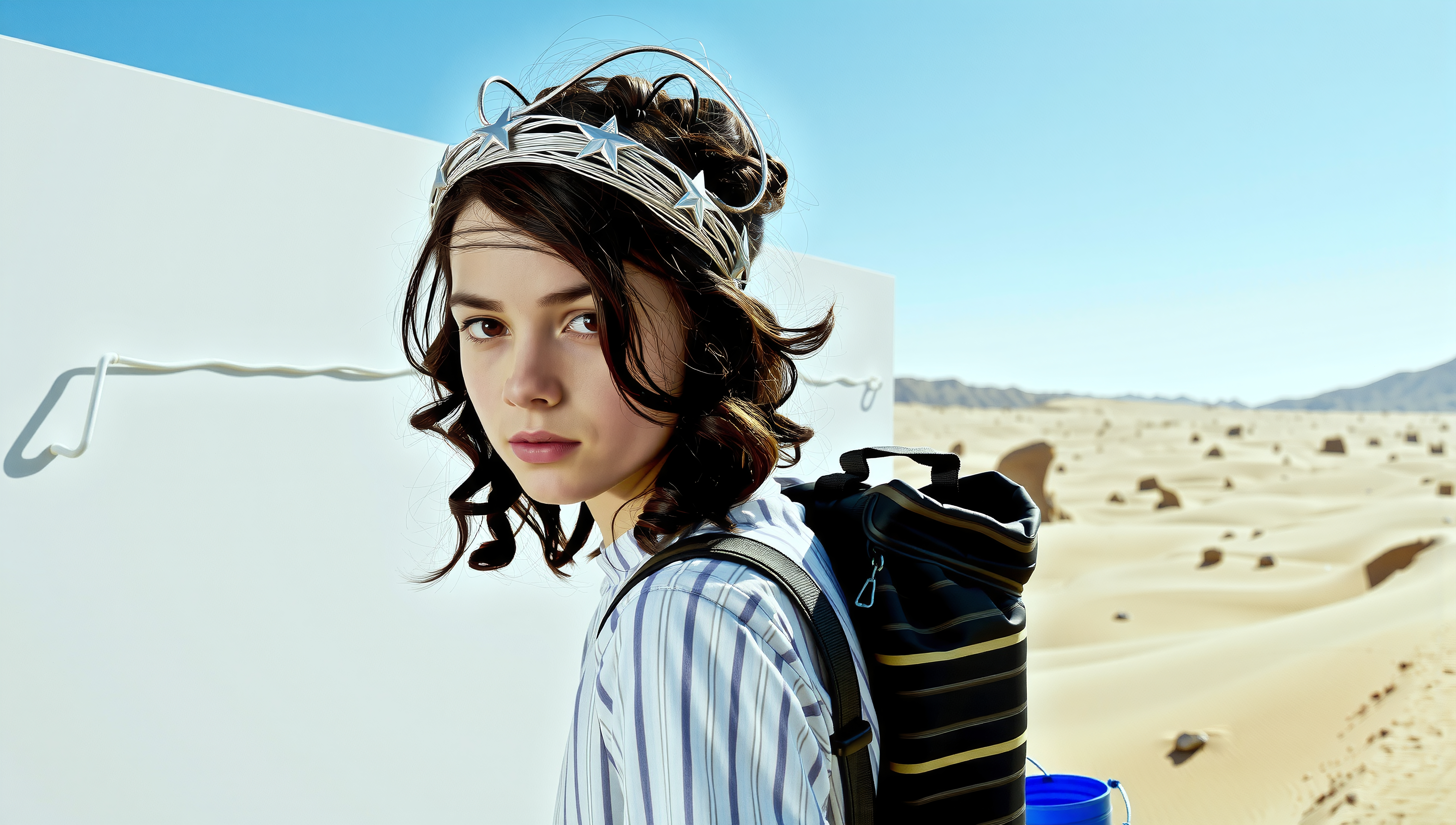 Desert Adventure Under Blue Skies