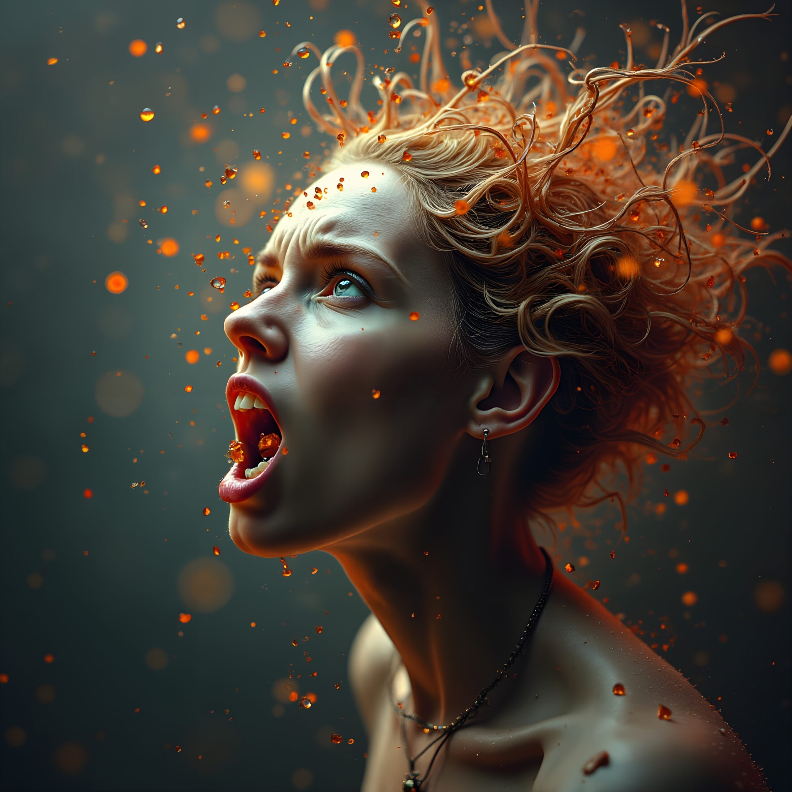 Dynamic Expression in Vibrant Colors