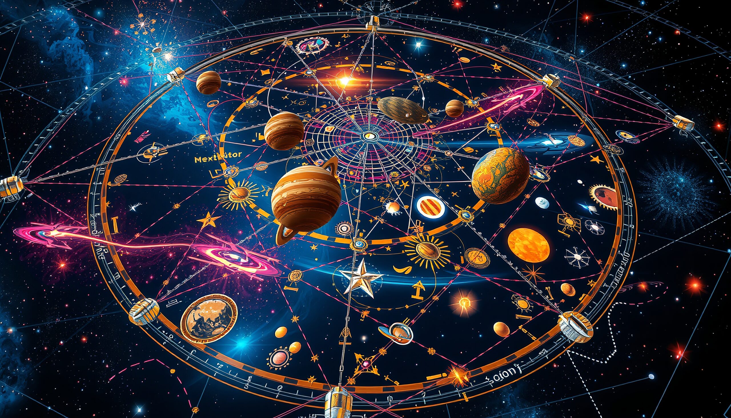Cosmic Chart of Celestial Harmony