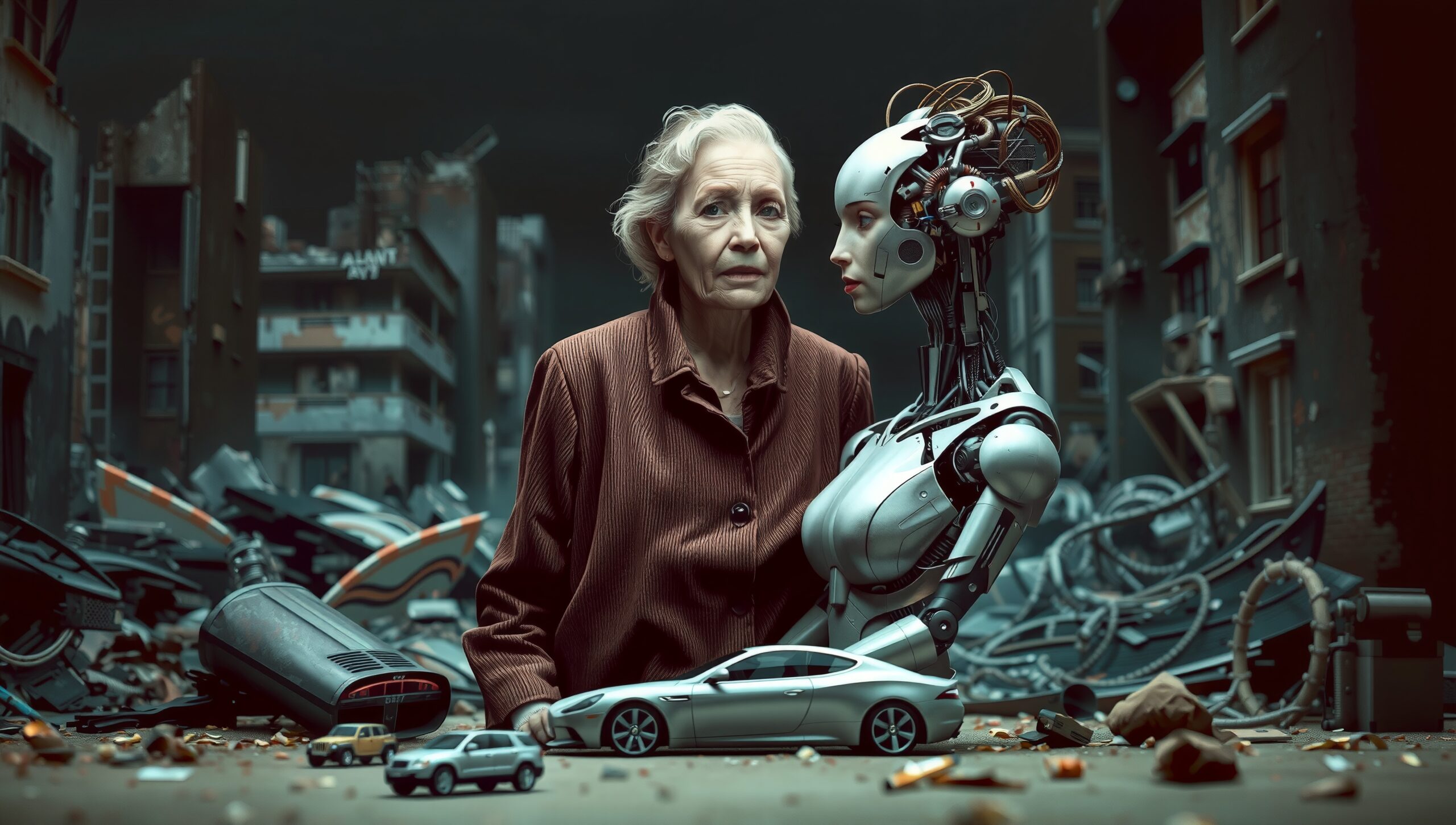 Humanity and Robotics in Ruins