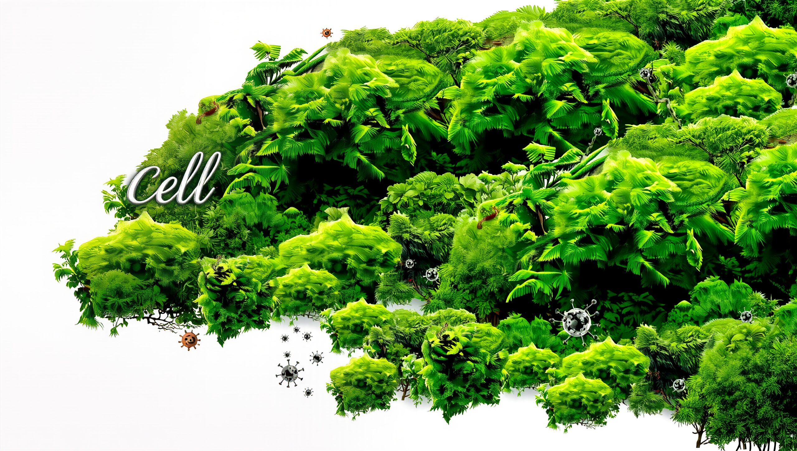 Microscopic Forest of Inspiration